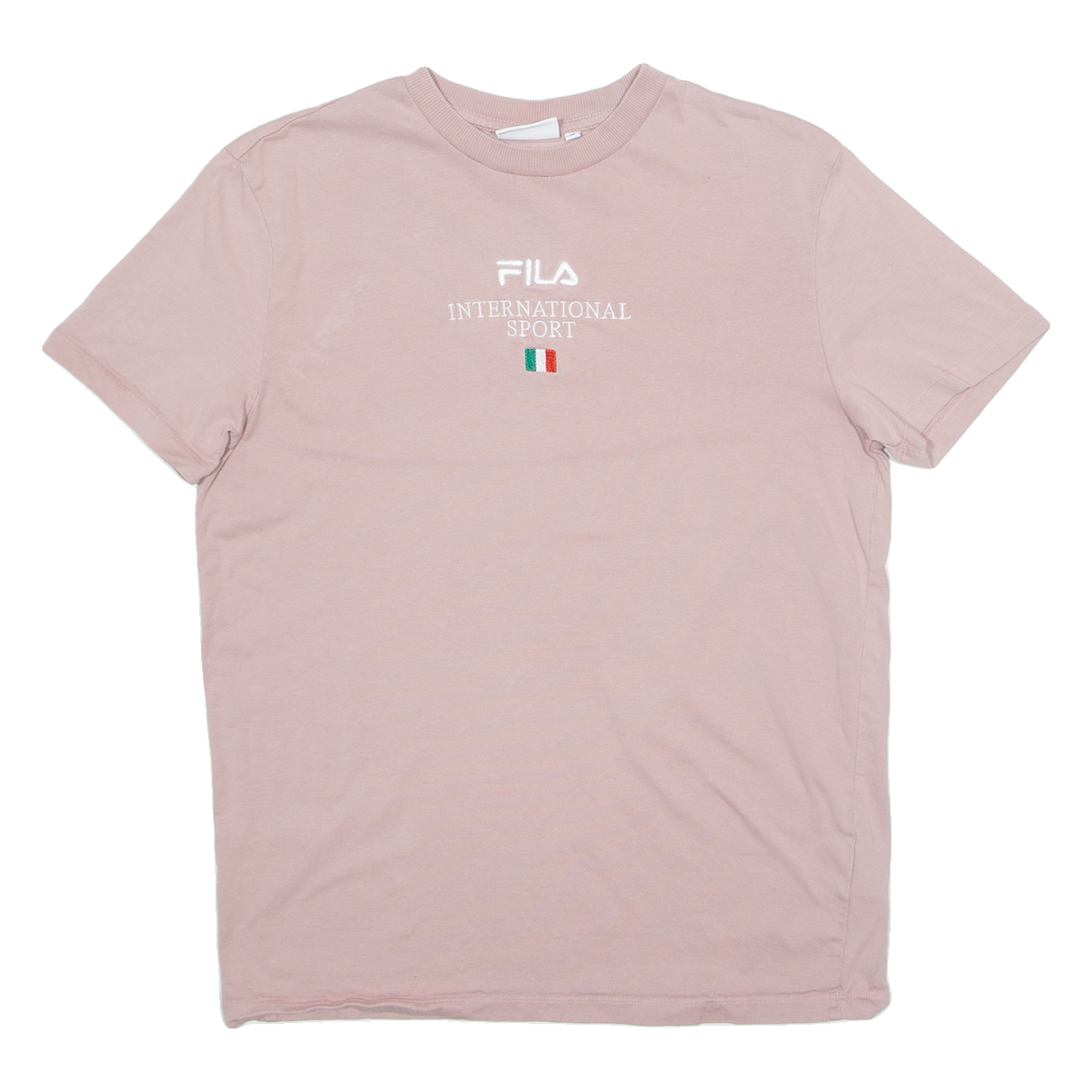 FILA Mens T-Shirt Pink S Refurbished - N/A refurbished available on Cerqular