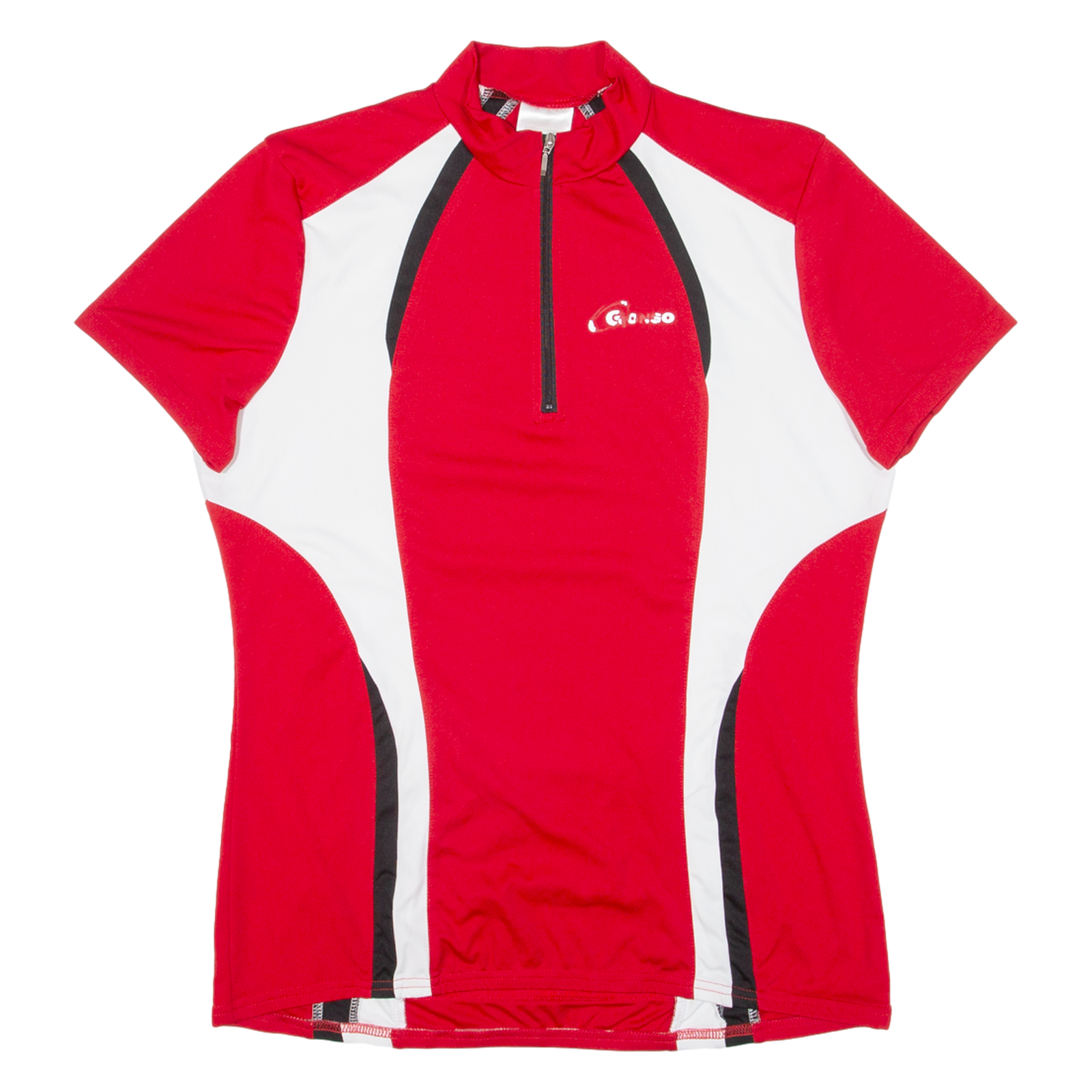 GONSO Cycling Womens Jersey Red 1/2 Zip UK 18 Refurbished - N/A refurbished available on Cerqular