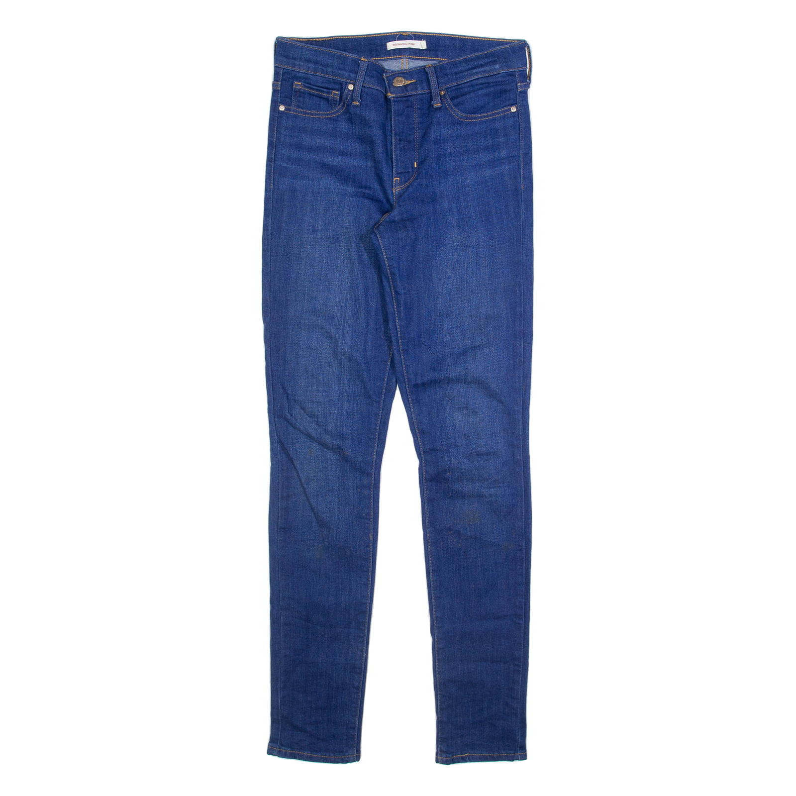 LEVI'S Womens Jeans Blue Slim Skinny W29 L32 Refurbished - N/A refurbished available on Cerqular