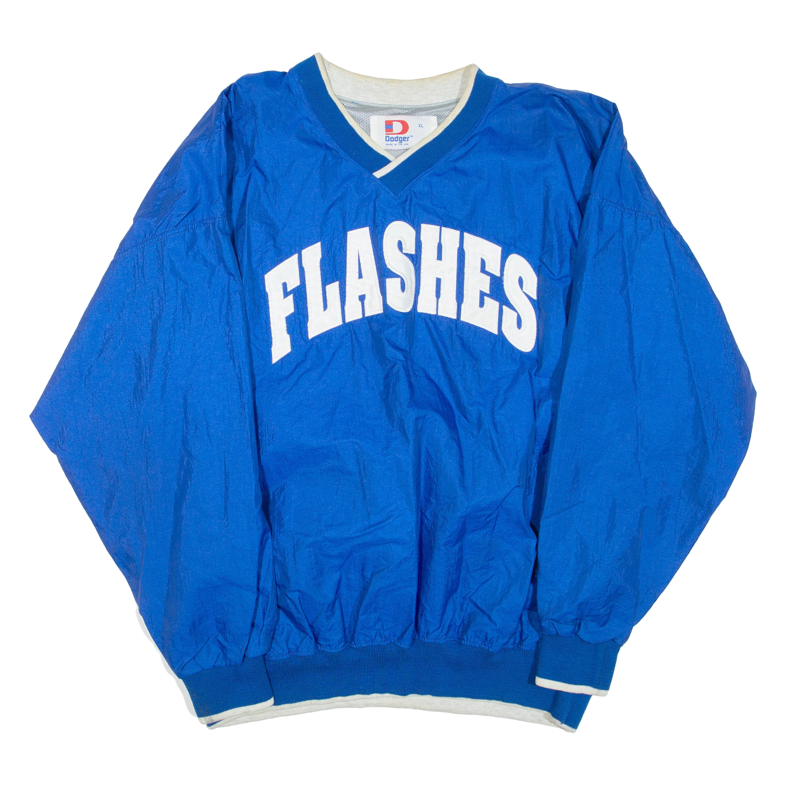 DODGER Flashes Mens Sweatshirt Blue V-Neck XL Refurbished - N/A refurbished available on Cerqular