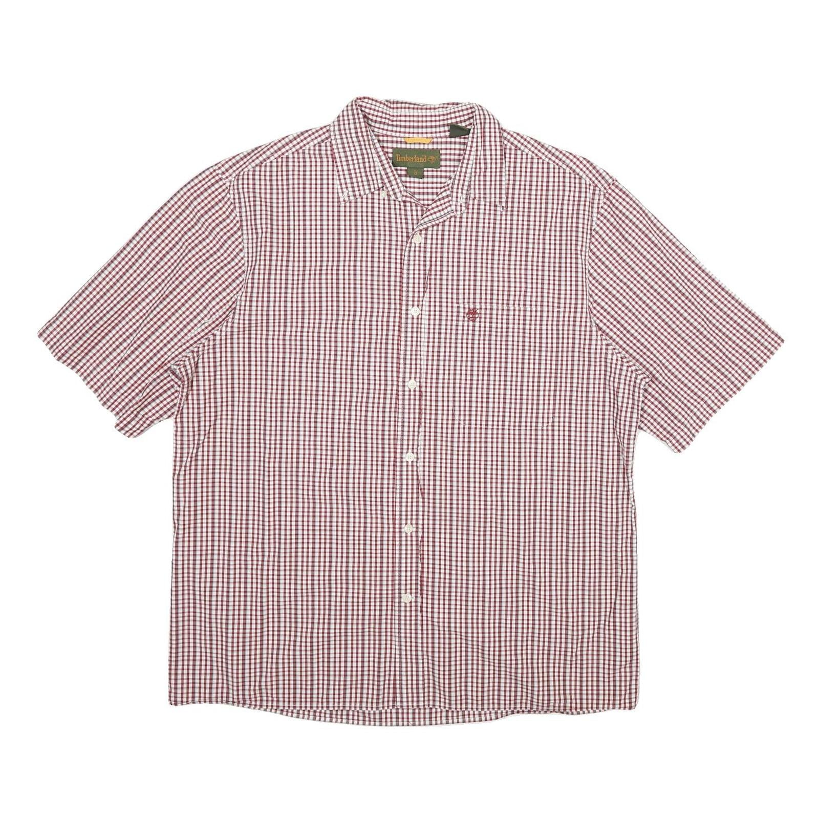 Buy TIMBERLAND Mens Red & White Checked Cotton Short Sleeve Shirt L Casual Refurbished - $36.39 TIMBERLAND Mens Red & White Checked Cotton Short Sleeve Shirt L Casual Refurbished - N/A refurbished available on Cerqular