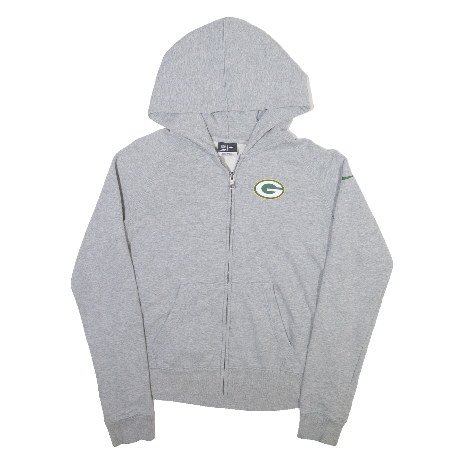 Buy NIKE Green Bay Packers Womens Grey Hoodie Full Zip USA M Refurbished - $44.19 NIKE Green Bay Packers Womens Grey Hoodie Full Zip USA M Refurbished - N/A refurbished available on Cerqular