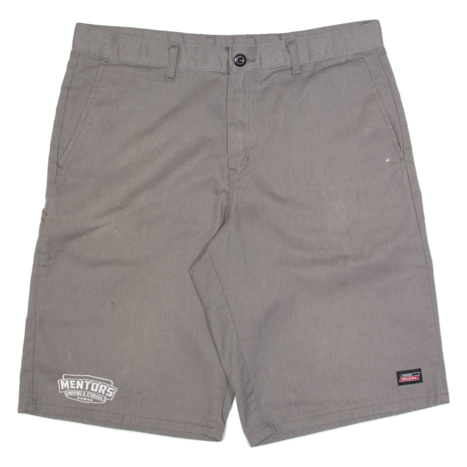 DICKIES Mens Workwear Shorts Grey L W36 Refurbished - N/A refurbished available on Cerqular