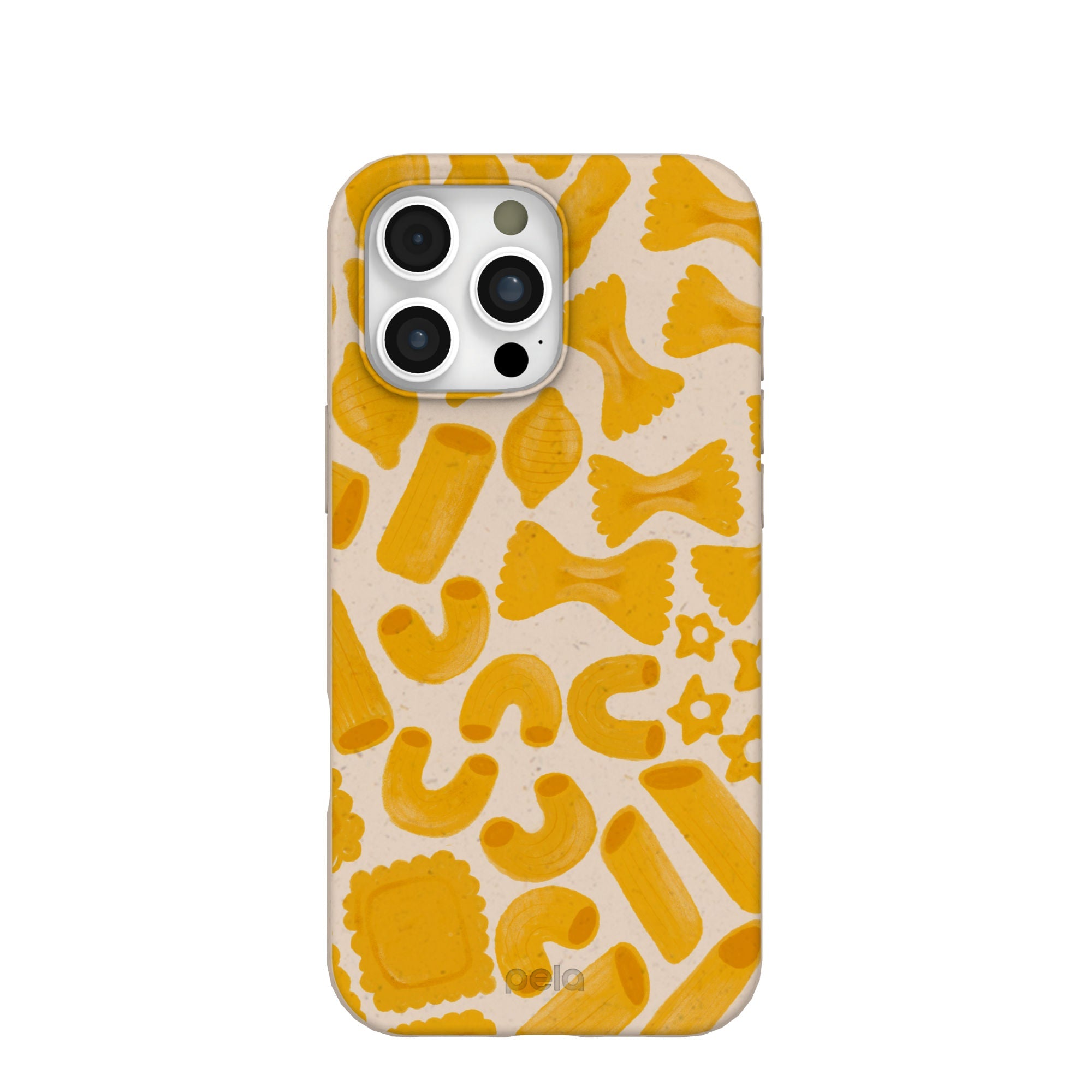 Seashell Noodle Fiesta iPhone 16 Pro Max Case Refurbished - Pela Case refurbished available on Cerqular