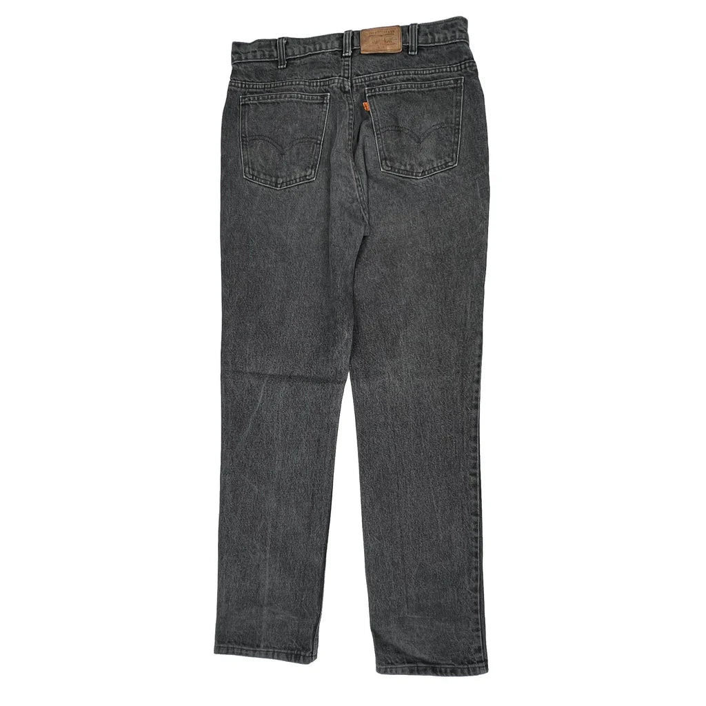 Levis 619 Jeans - 32W 31L Grey Denim Refurbished - Thrifted (note: this is a term often used to describe second- refurbished available on Cerqular