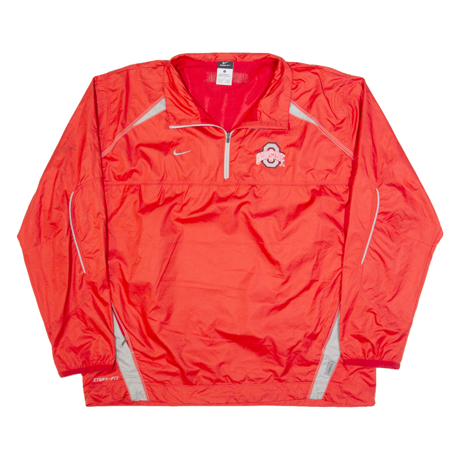 NIKE Ohio State Buckeyes Mens Pullover Jacket Red USA L Refurbished - N/A refurbished available on Cerqular