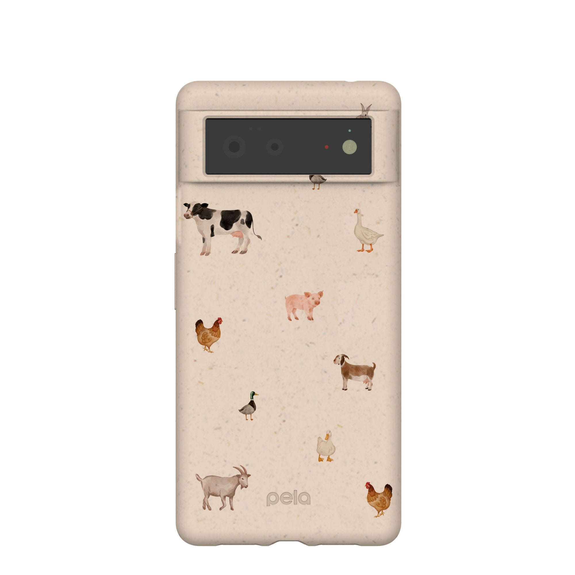 Seashell Pasture Party Google Pixel 6 Case Refurbished - Pela Case refurbished available on Cerqular