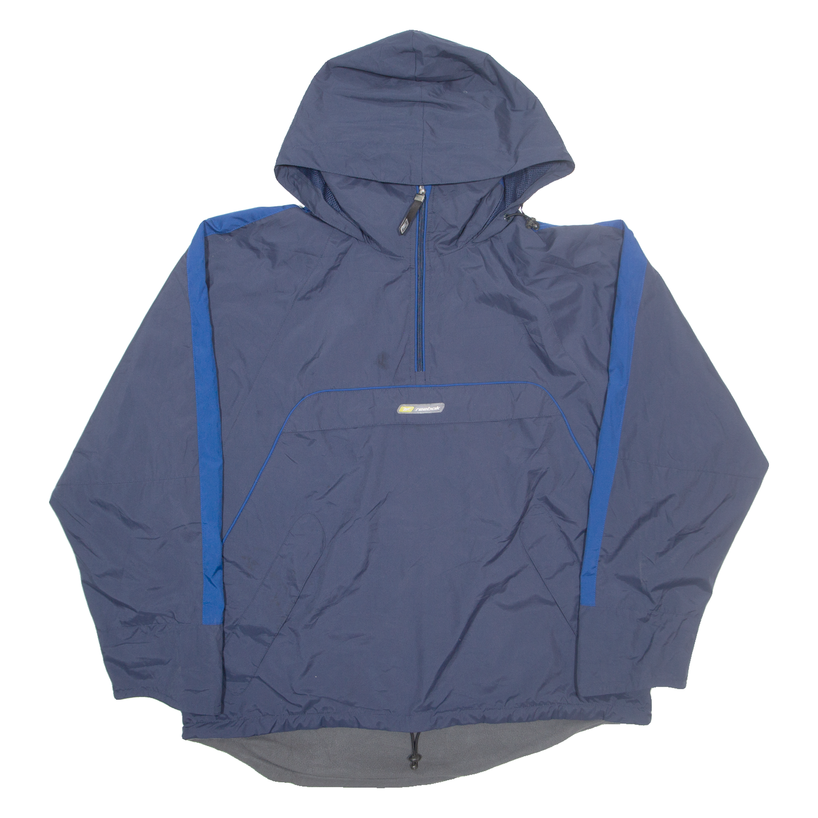 REEBOK Mens Anorak Jacket Blue L Refurbished - N/A refurbished available on Cerqular