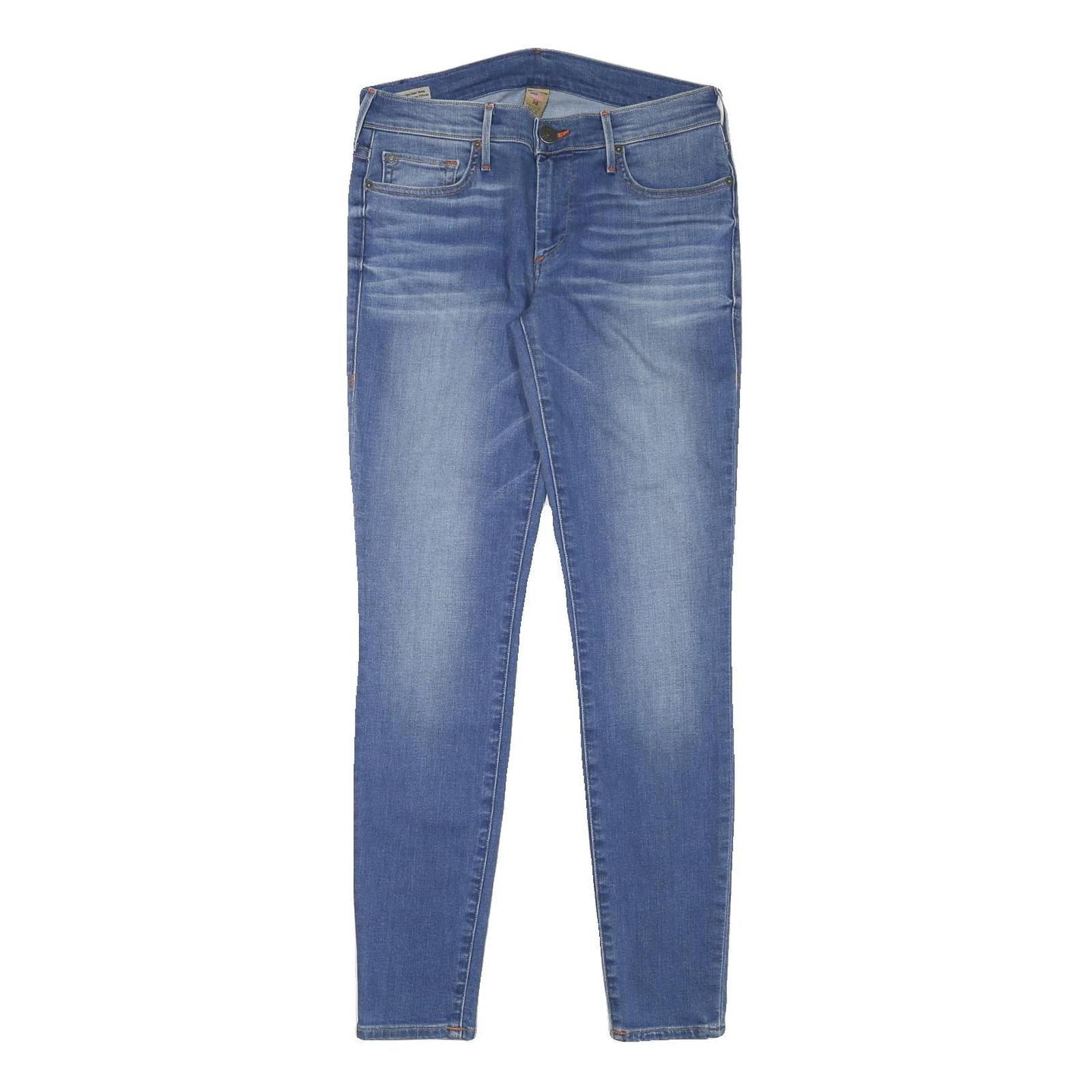 TRUE RELIGION Womens Slim Blue Denim Light Wash Jeans W30 L30 Slim Fit Zip Refurbished - N/A refurbished available on Cerqular