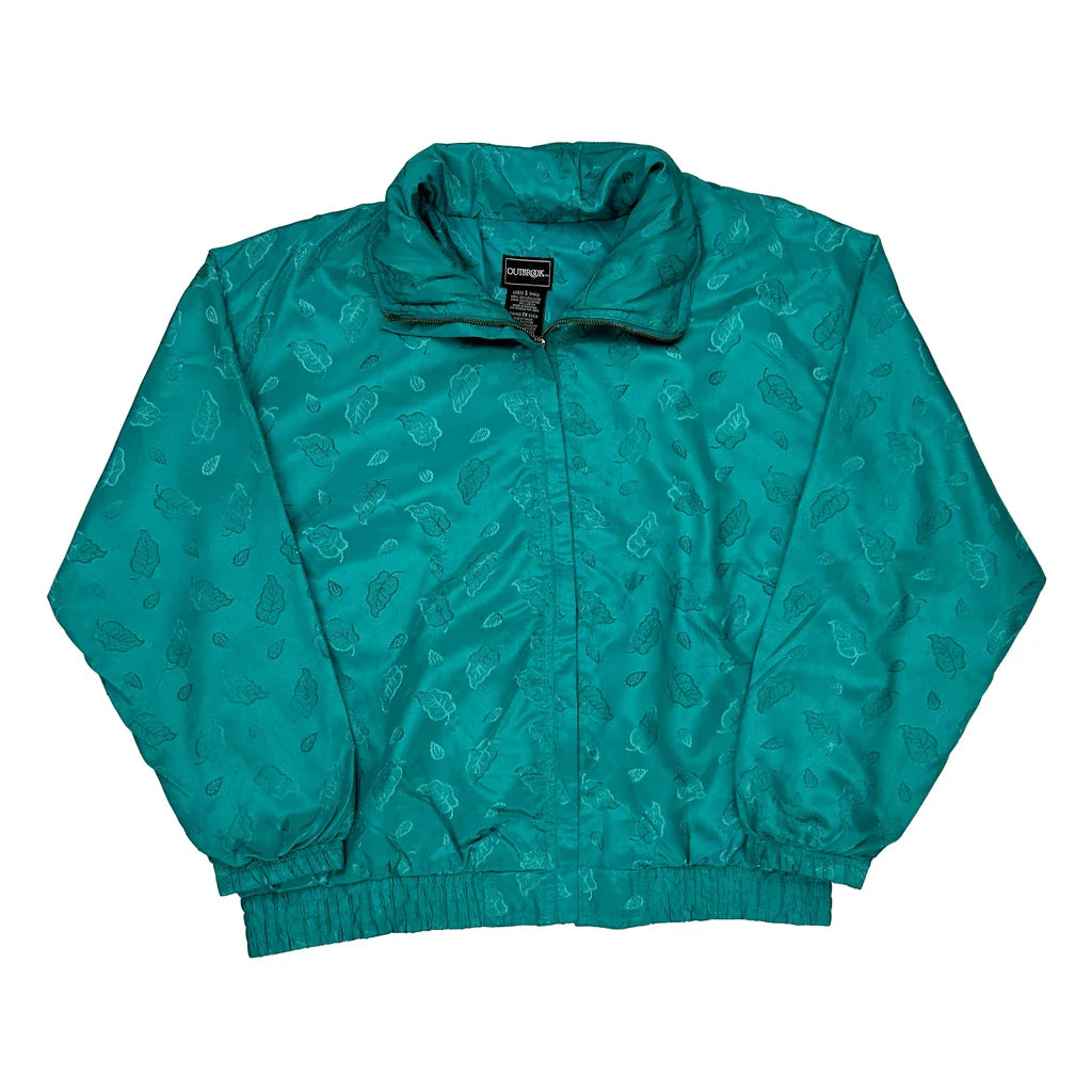Outbrook Shell Jacket - Small Blue Polyester Refurbished - Thrifted (note: this is a term often used to describe second- refurbished available on Cerqular