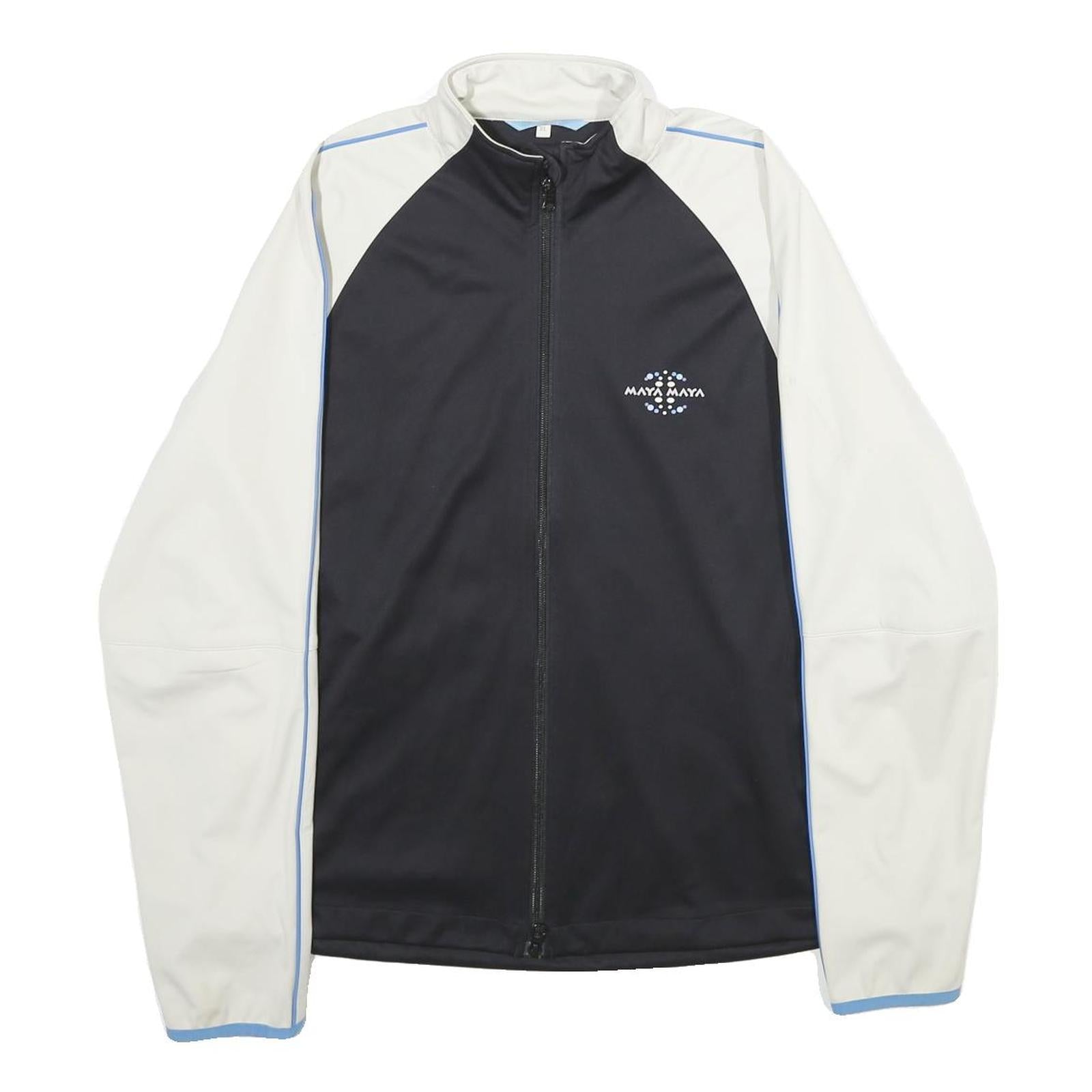 Buy MAYA MAYA Womens White & Black Track Jacket XL Polyester Zip Athletic Activewear Refurbished - $32.49 MAYA MAYA Womens White & Black Track Jacket XL Polyester Zip Athletic Activewear Refurbished - N/A refurbished available on Cerqular