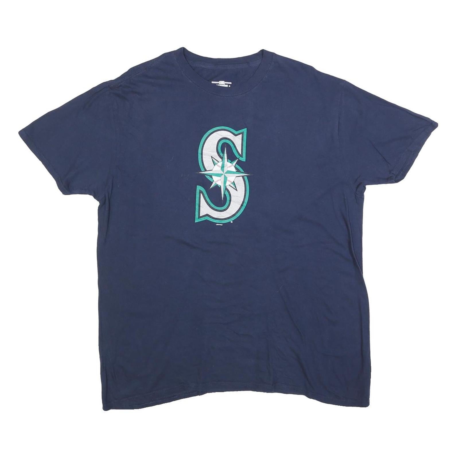 Buy MLB Mens Blue S Logo Graphic T-Shirt XL Short Sleeve Crew Neck Cotton Blend Refurbished - $22.09 MLB Mens Blue S Logo Graphic T-Shirt XL Short Sleeve Crew Neck Cotton Blend Refurbished - N/A refurbished available on Cerqular