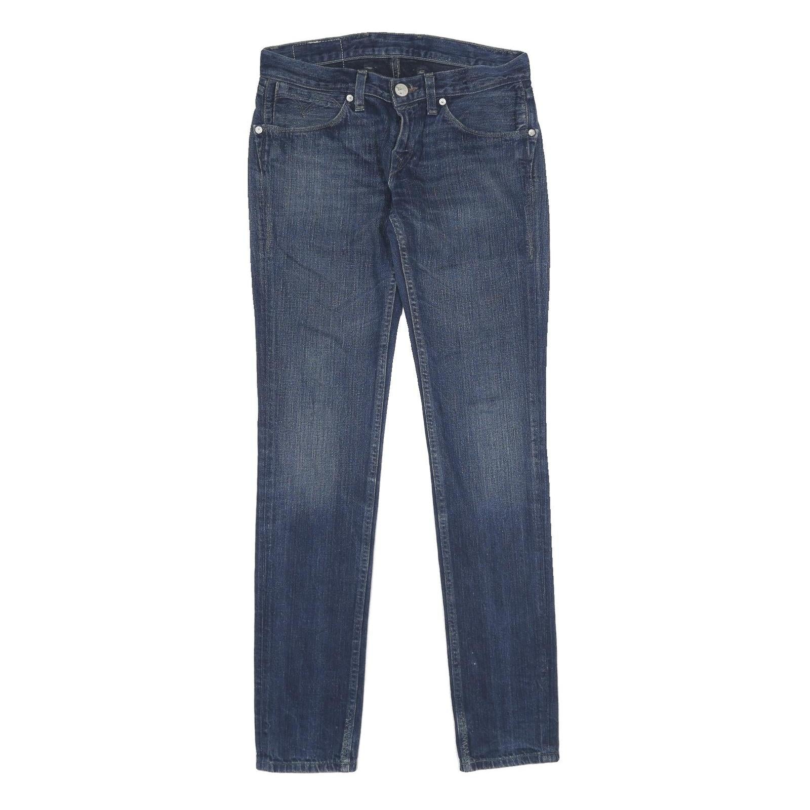 LEVI'S Womens Jeans Blue Regular Straight Denim Medium W30 L34 Classic Fit Zip Refurbished - N/A refurbished available on Cerqular