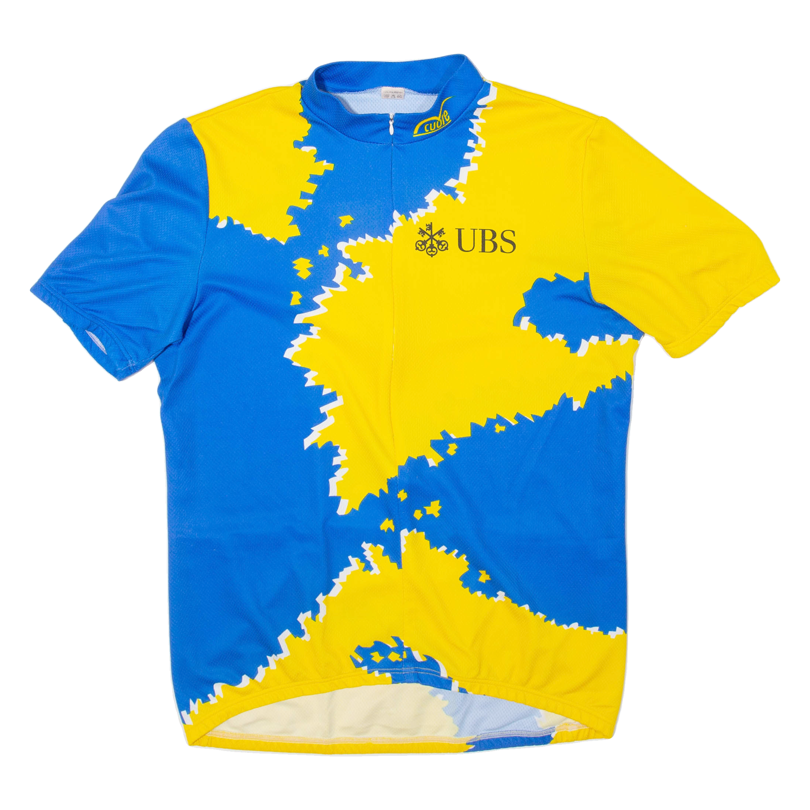 UBS Cycling Mens Jersey Yellow 1/2 Zip 2XL Refurbished - N/A refurbished available on Cerqular