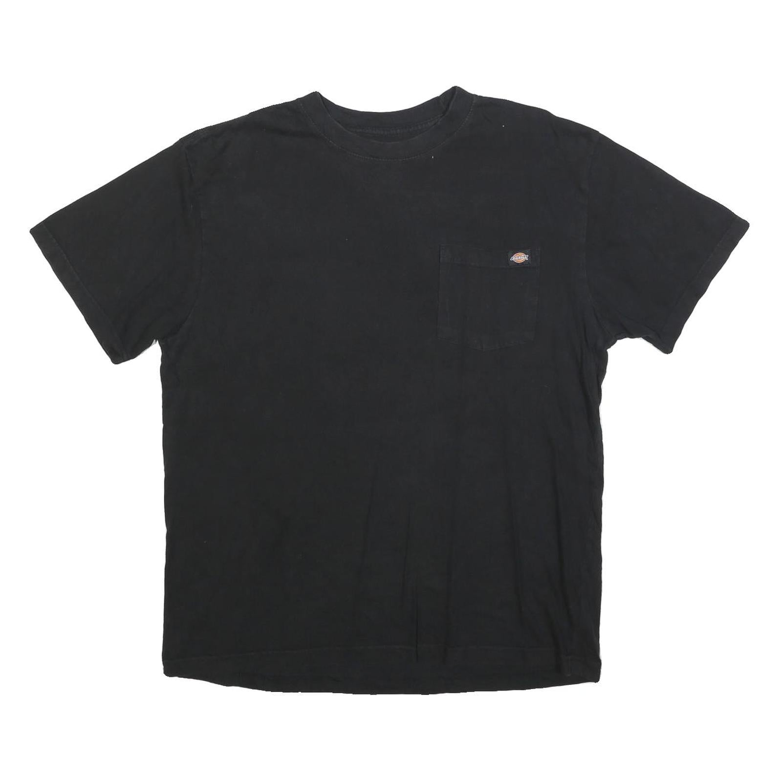 Buy DICKIES Mens Black Pocket T-Shirt L Short Sleeve Crew Neck Casual Cotton Blend Refurbished - $25.99 DICKIES Mens Black Pocket T-Shirt L Short Sleeve Crew Neck Casual Cotton Blend Refurbished - N/A refurbished available on Cerqular
