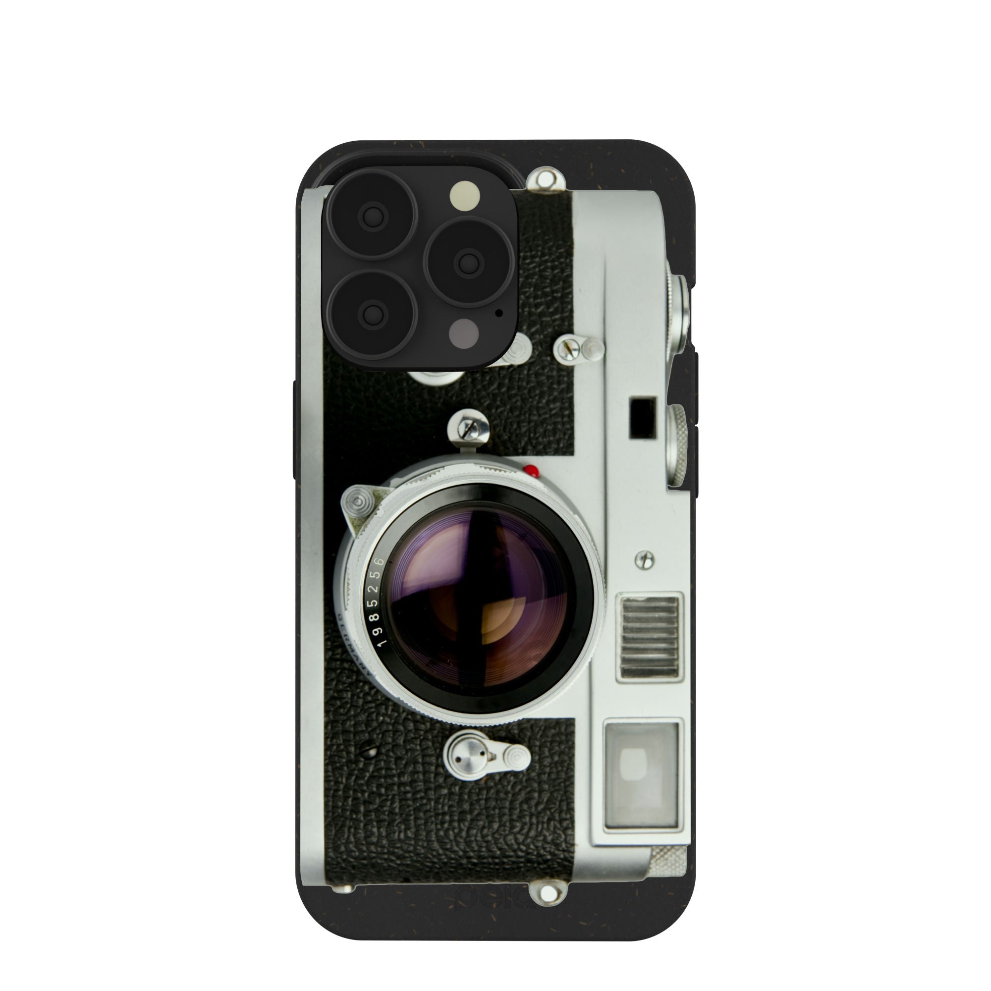 Black Vintage Camera iPhone 13 Pro Case Refurbished - Pela Case refurbished available on Cerqular