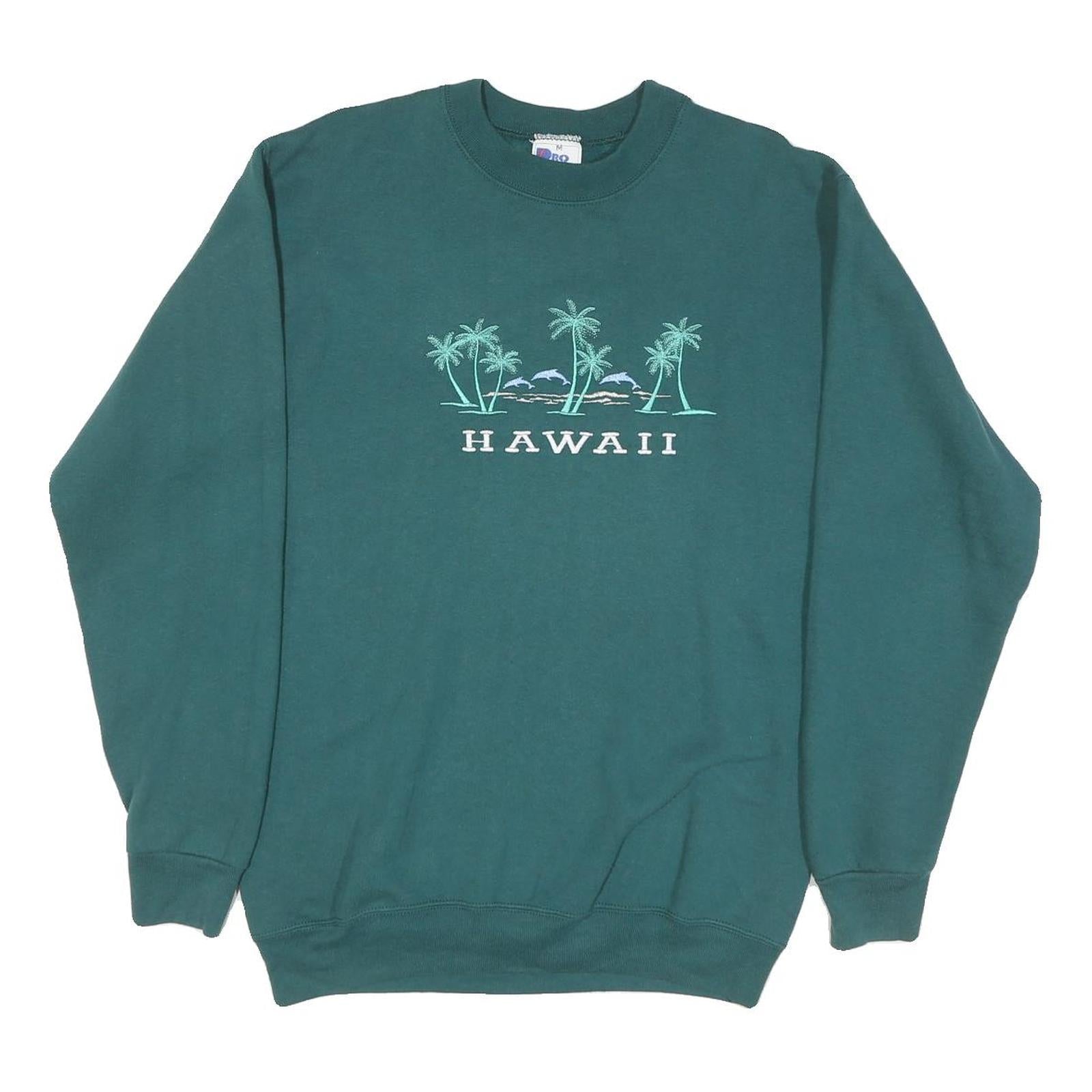 Buy PRO LAYER Womens Green Hawaii Crew Neck M Cotton Blend Sweatshirt Casual Refurbished - $51.99 PRO LAYER Womens Green Hawaii Crew Neck M Cotton Blend Sweatshirt Casual Refurbished - N/A refurbished available on Cerqular