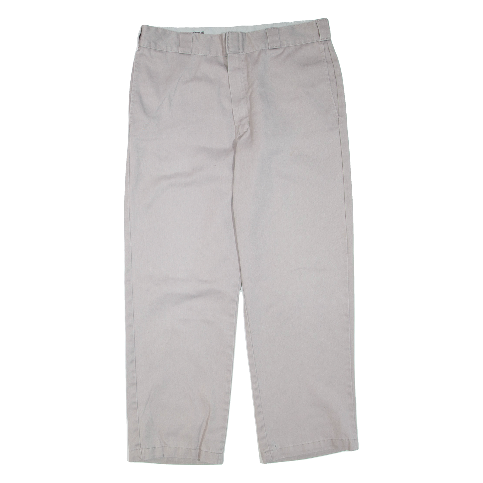 DICKIES Mens Trousers Grey Regular Straight W36 L30 Refurbished - N/A refurbished available on Cerqular