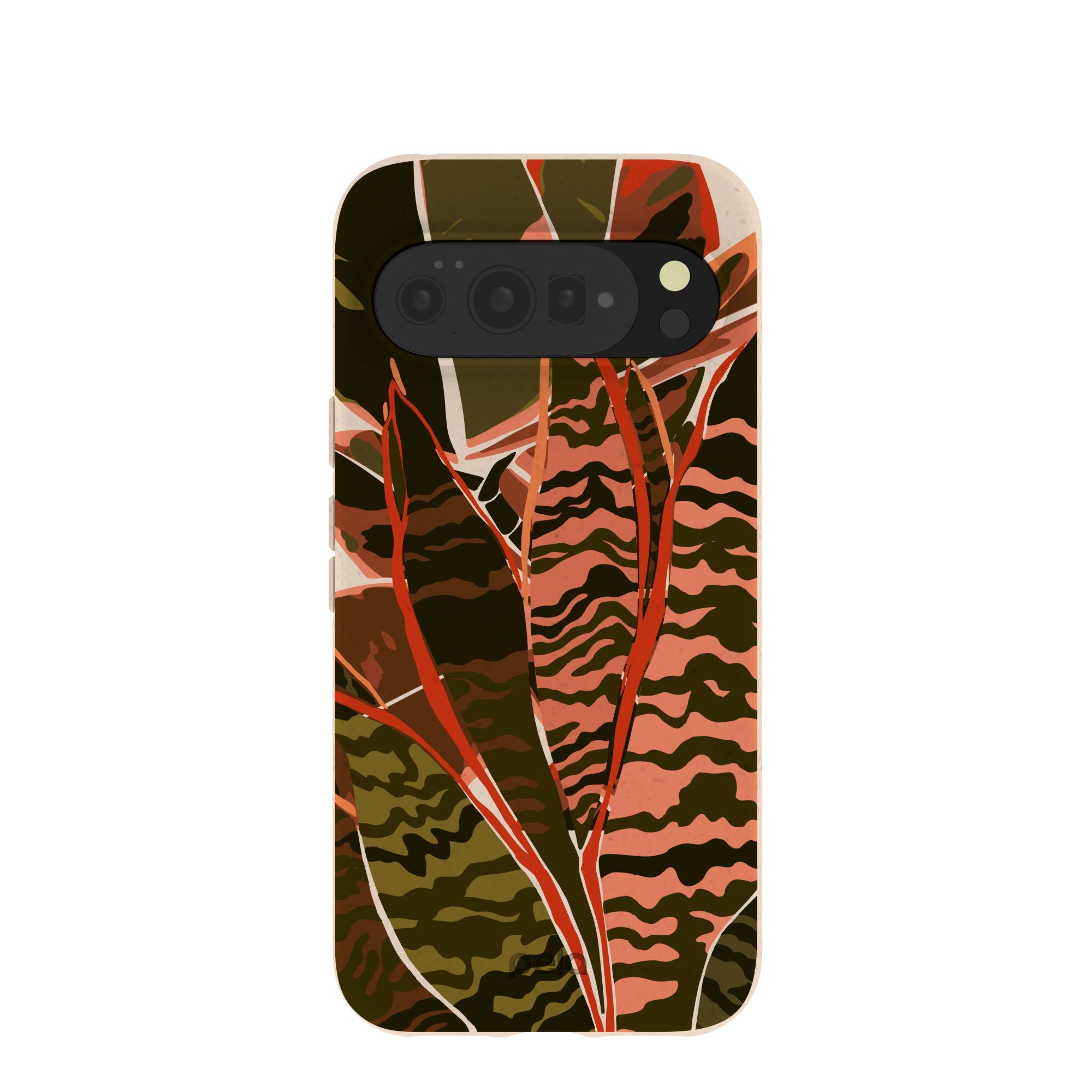 Seashell Foliage Google Pixel 10 Pro XL Case Refurbished - Pela Case refurbished available on Cerqular