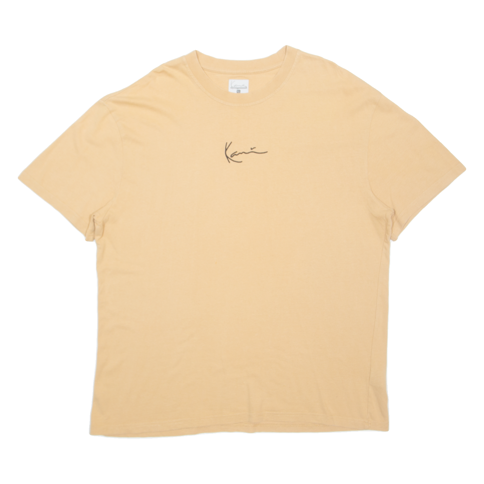 KARL KANI Mens T-Shirt Beige XL Refurbished - N/A refurbished available on Cerqular