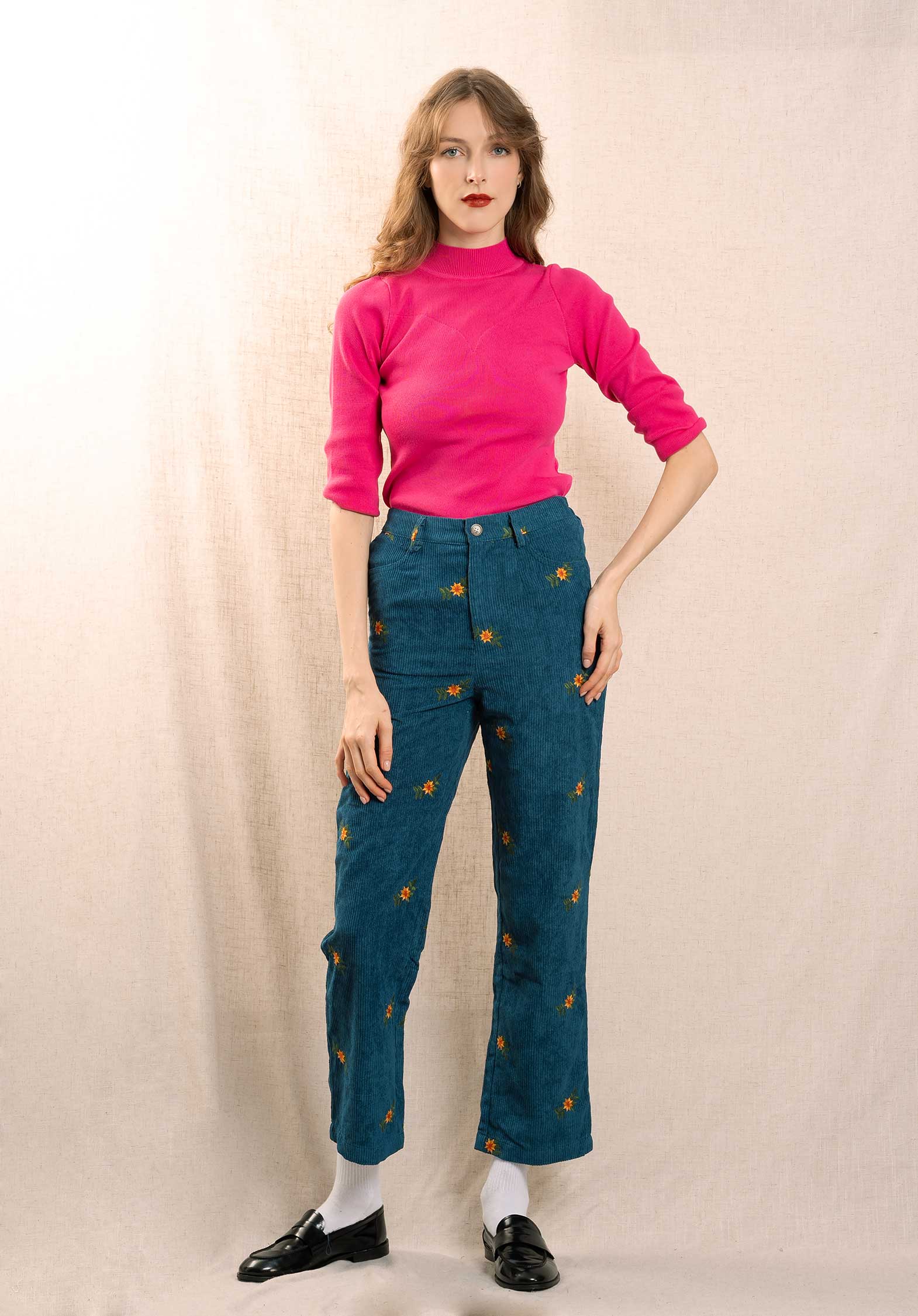 Pants 93269 Bleu | Color: BLEU | Size: S Refurbished - N/A (I could not find a well-known brand with this name refurbished available on Cerqular