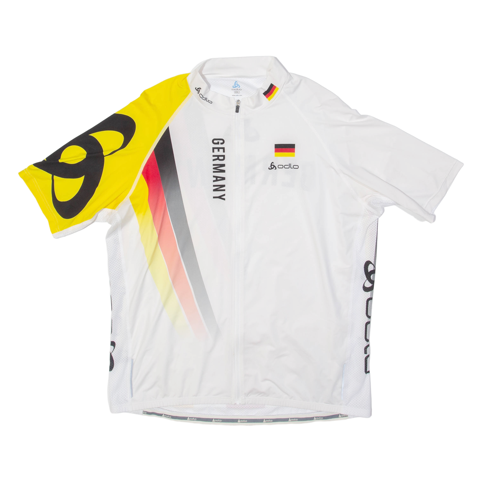 Germany Cycling Mens Jersey White 2XL Refurbished - N/A refurbished available on Cerqular