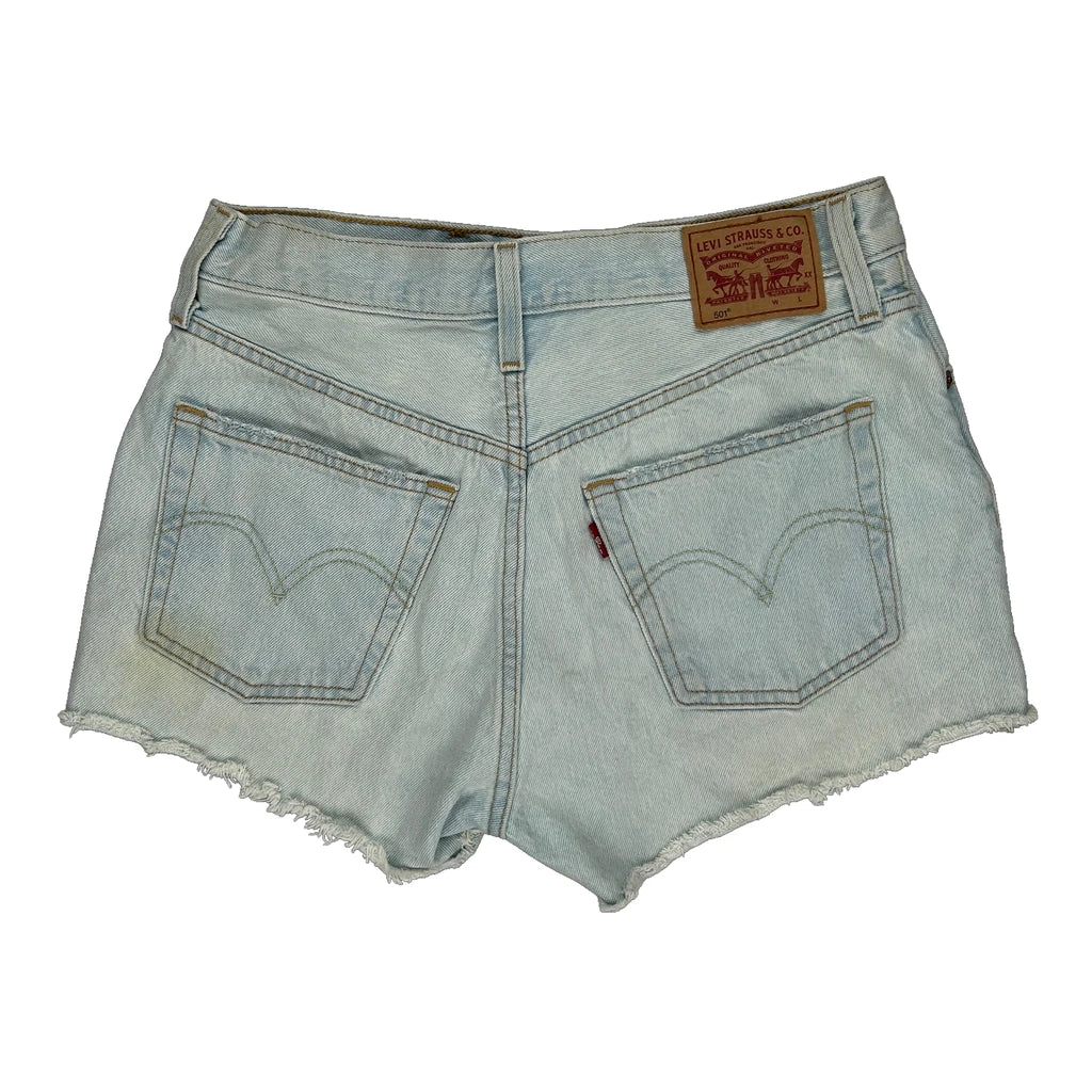 Buy Levis Denim Shorts - 28W UK 8 Light Wash Cotton Refurbished - $26.79 Levis Denim Shorts - 28W UK 8 Light Wash Cotton Refurbished - Thrifted (note: this is a term often used to describe second- refurbished available on Cerqular