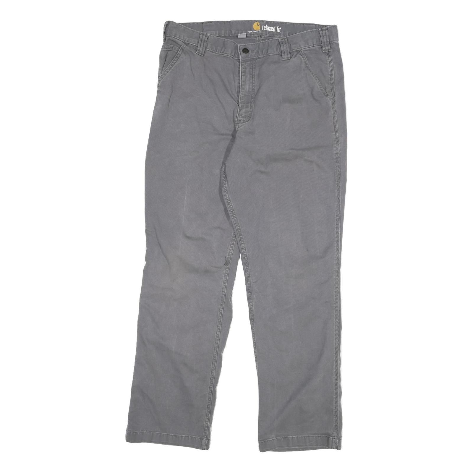 Buy CARHARTT Mens Jeans Grey Relaxed Straight Denim Medium W34 L30 Durable Workwear Refurbished - $62.39 CARHARTT Mens Jeans Grey Relaxed Straight Denim Medium W34 L30 Durable Workwear Refurbished - N/A refurbished available on Cerqular