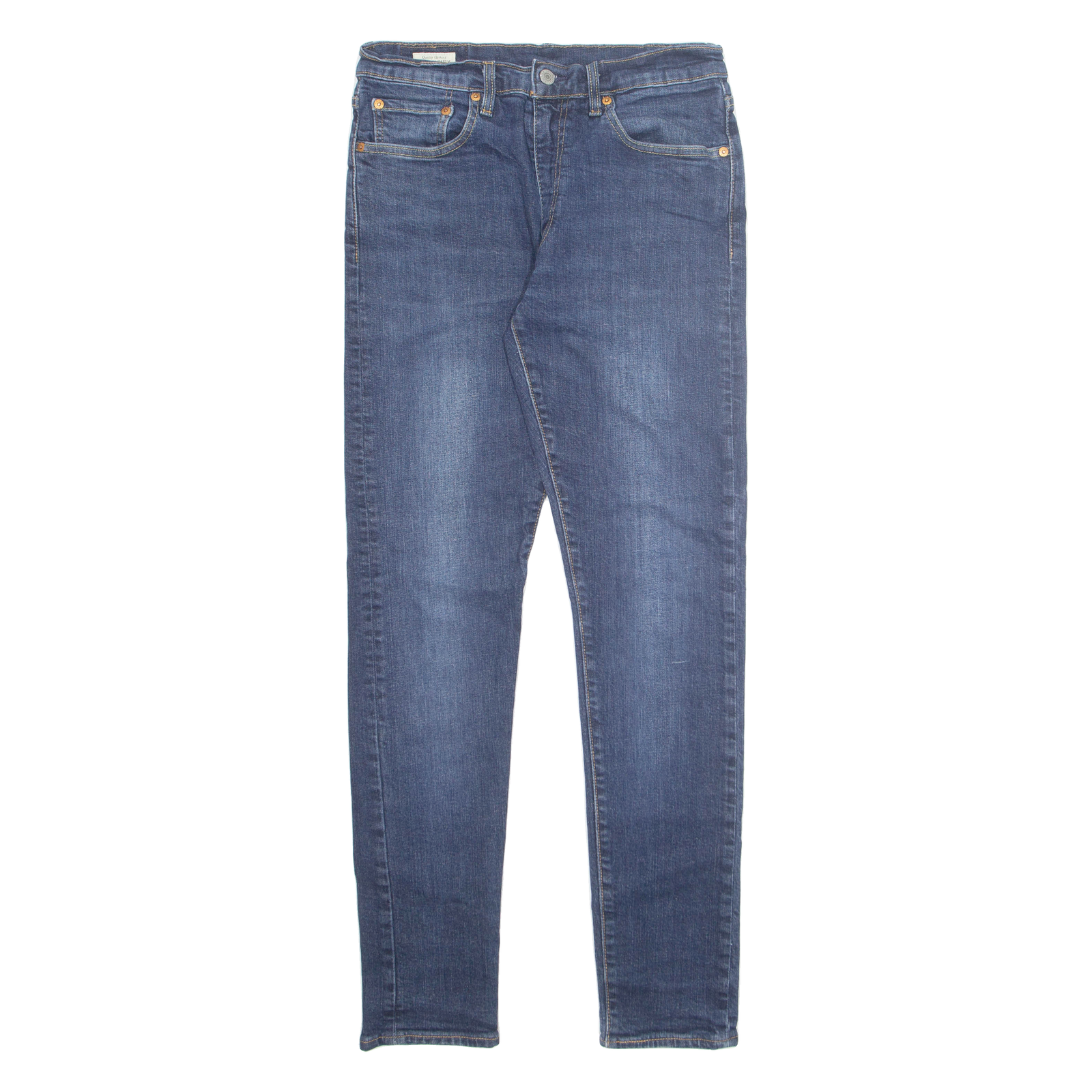 LEVI'S 512 BIG E Jeans Mens Blue Slim Tapered Stone Wash W32 L31 Refurbished - N/A refurbished available on Cerqular