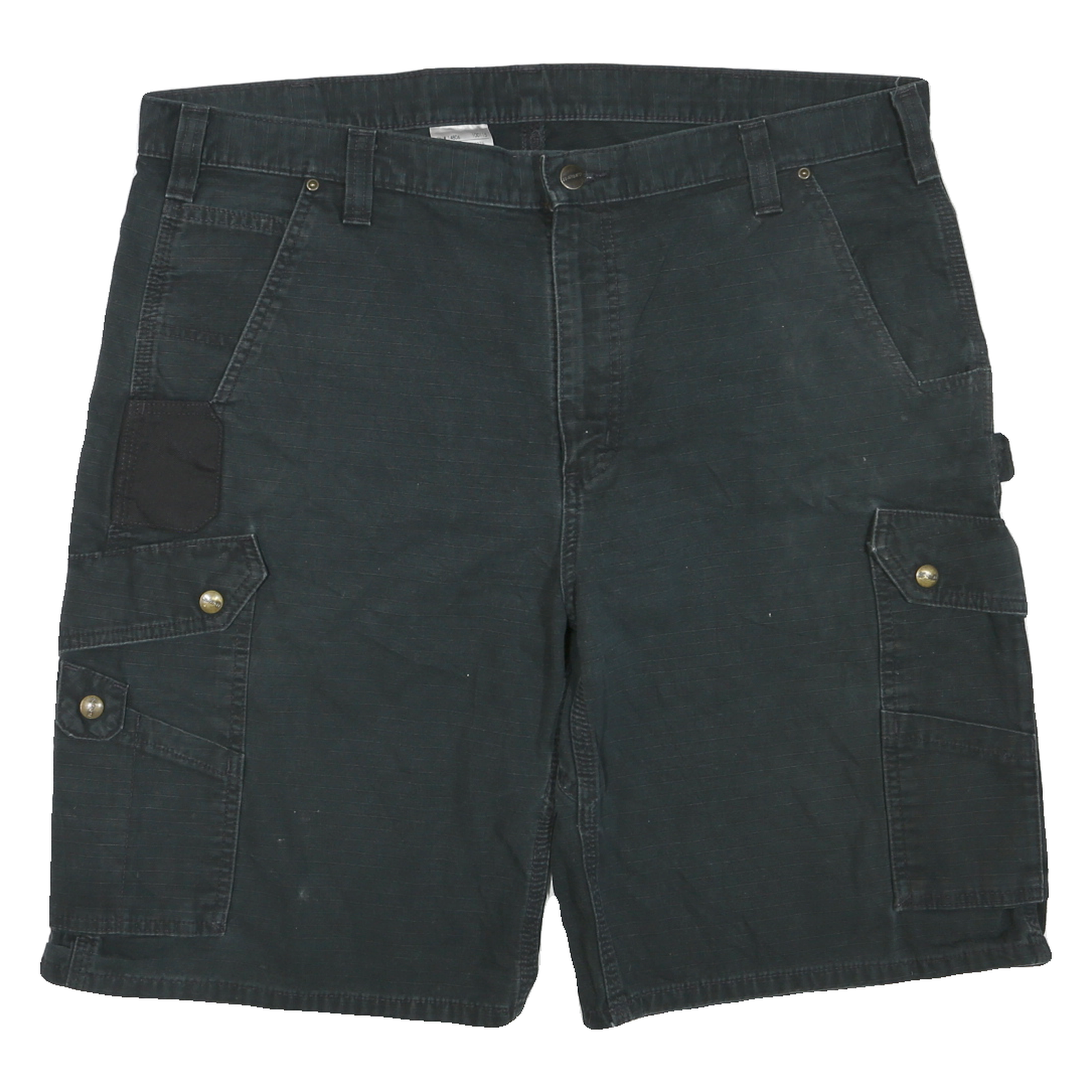 CARHARTT Mens Shorts Black Cargo XL W40 Durable Cotton Blend Workwear Refurbished - N/A refurbished available on Cerqular