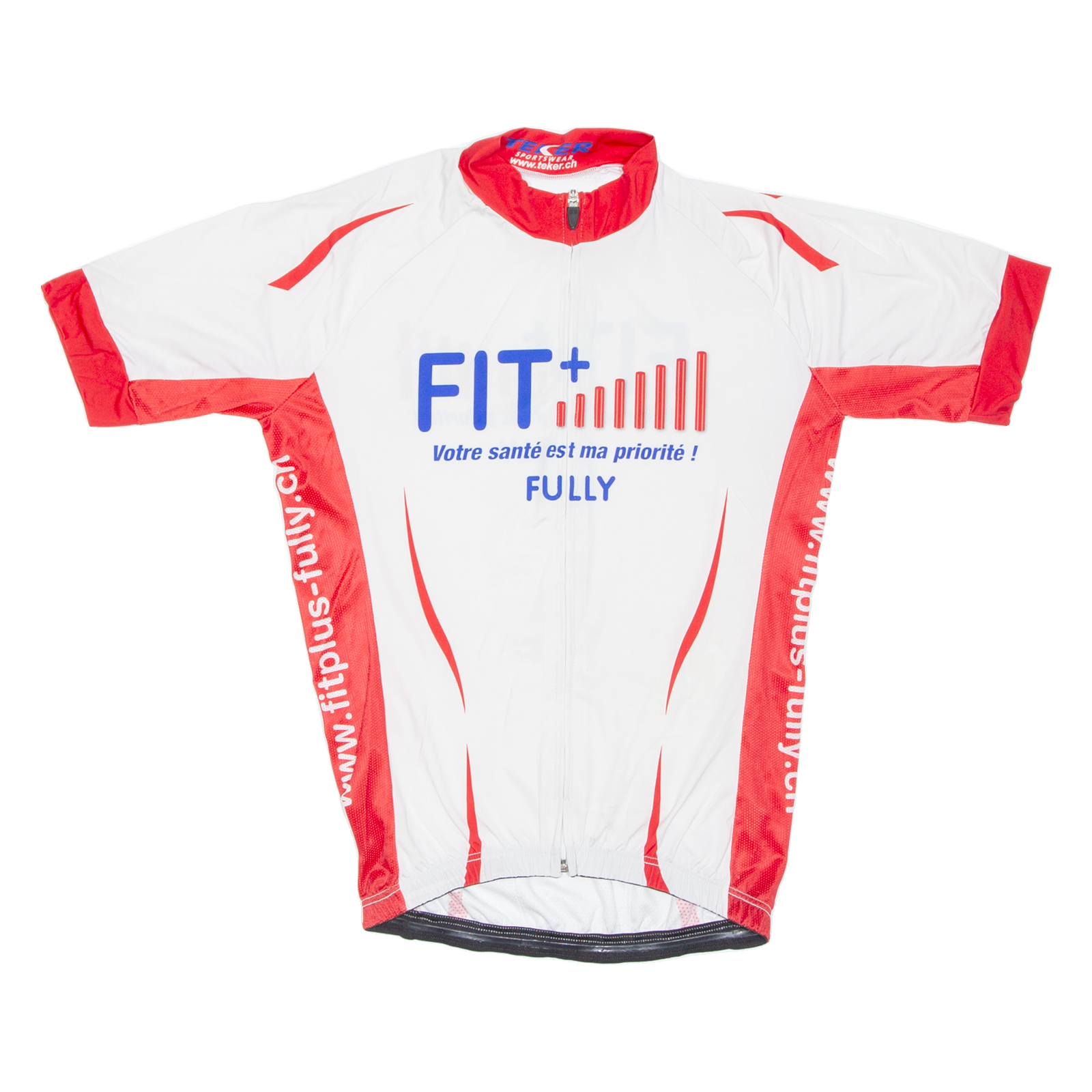 Cycling Mens Jersey White 1/2 Zip M Refurbished - N/A refurbished available on Cerqular