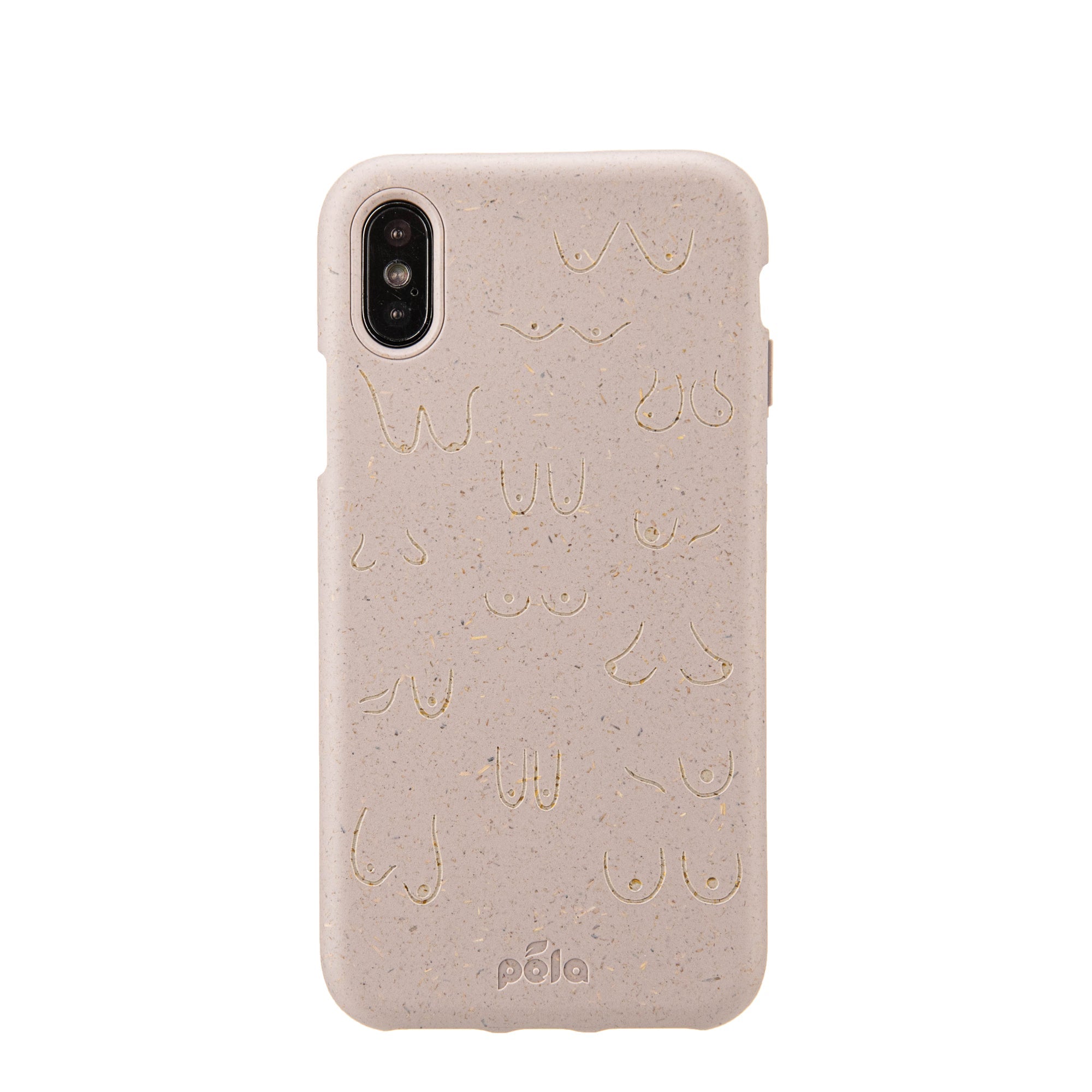 Blush Sister iPhone X Case Refurbished - Pela Case refurbished available on Cerqular