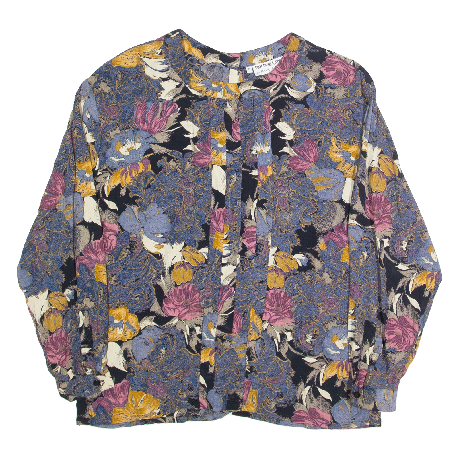 Buy PAUL SCHNELL Womens Printed Blouse Grey Long Sleeve 90s Floral S Refurbished - $16.89 PAUL SCHNELL Womens Printed Blouse Grey Long Sleeve 90s Floral S Refurbished - N/A refurbished available on Cerqular