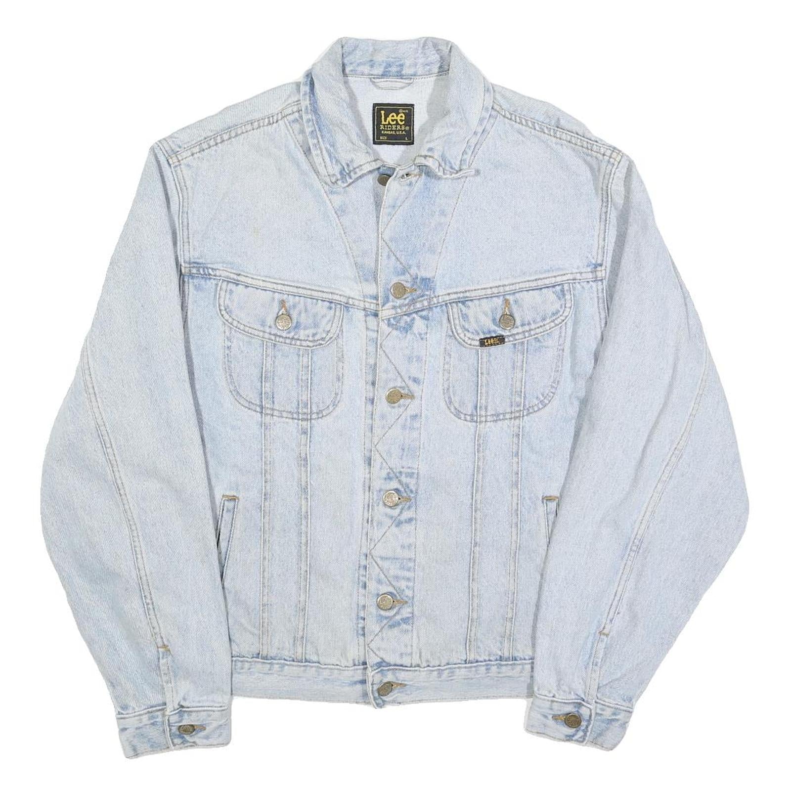 Buy LEE Mens Blue Cotton Denim Jacket L Button Closure Classic Fit Casual Outerwear Refurbished - $51.99 LEE Mens Blue Cotton Denim Jacket L Button Closure Classic Fit Casual Outerwear Refurbished - N/A refurbished available on Cerqular
