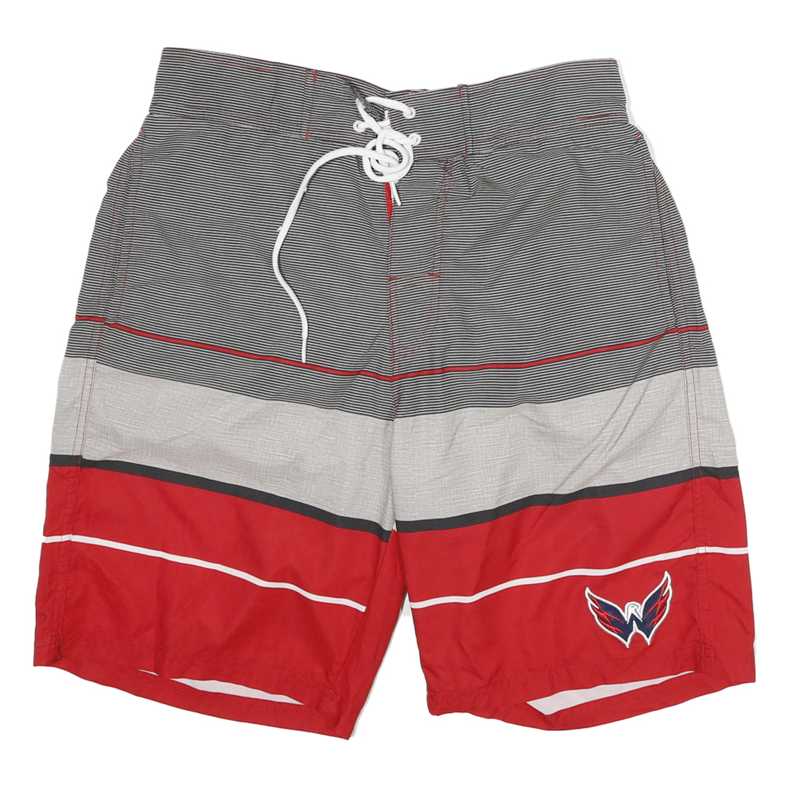 Buy NHL Mens Shorts Red & Grey Striped L W30 Polyester Sports Swimwear Refurbished - $27.29 NHL Mens Shorts Red & Grey Striped L W30 Polyester Sports Swimwear Refurbished - N/A refurbished available on Cerqular