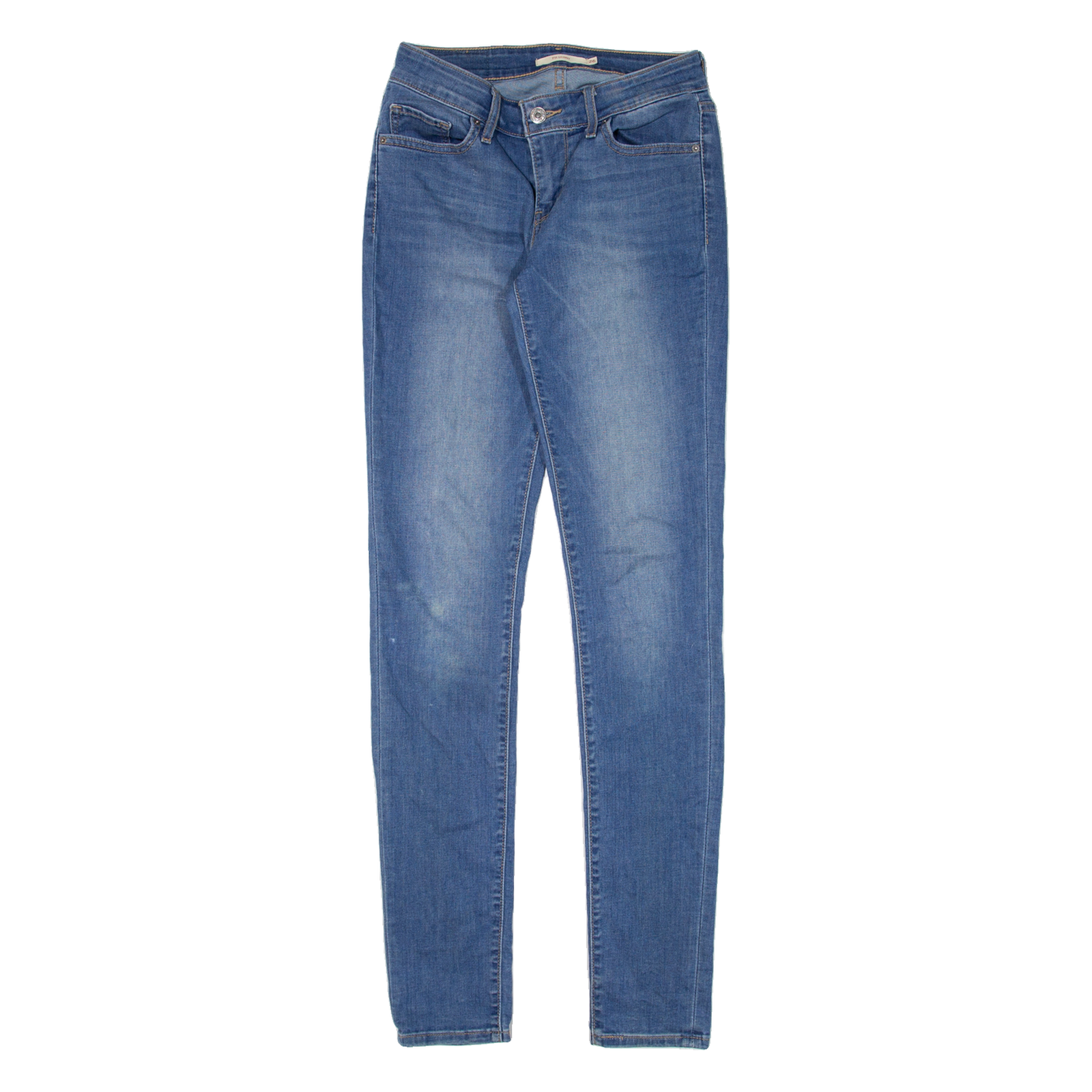 LEVI'S 711 Womens Jeans Blue Slim Skinny W26 L31 Refurbished - N/A refurbished available on Cerqular