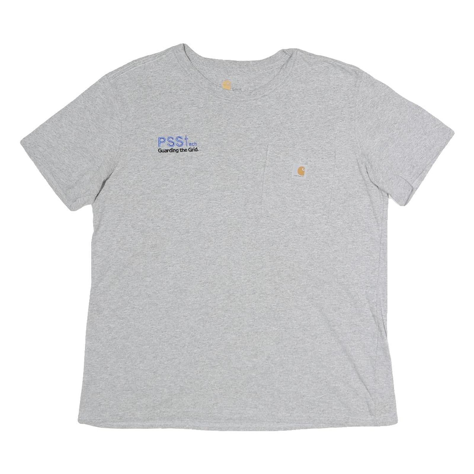 Buy CARHARTT Womens Grey Cotton Blend Logo Pocket T-Shirt L Short Sleeve Crew Neck Refurbished - $28.59 CARHARTT Womens Grey Cotton Blend Logo Pocket T-Shirt L Short Sleeve Crew Neck Refurbished - N/A refurbished available on Cerqular