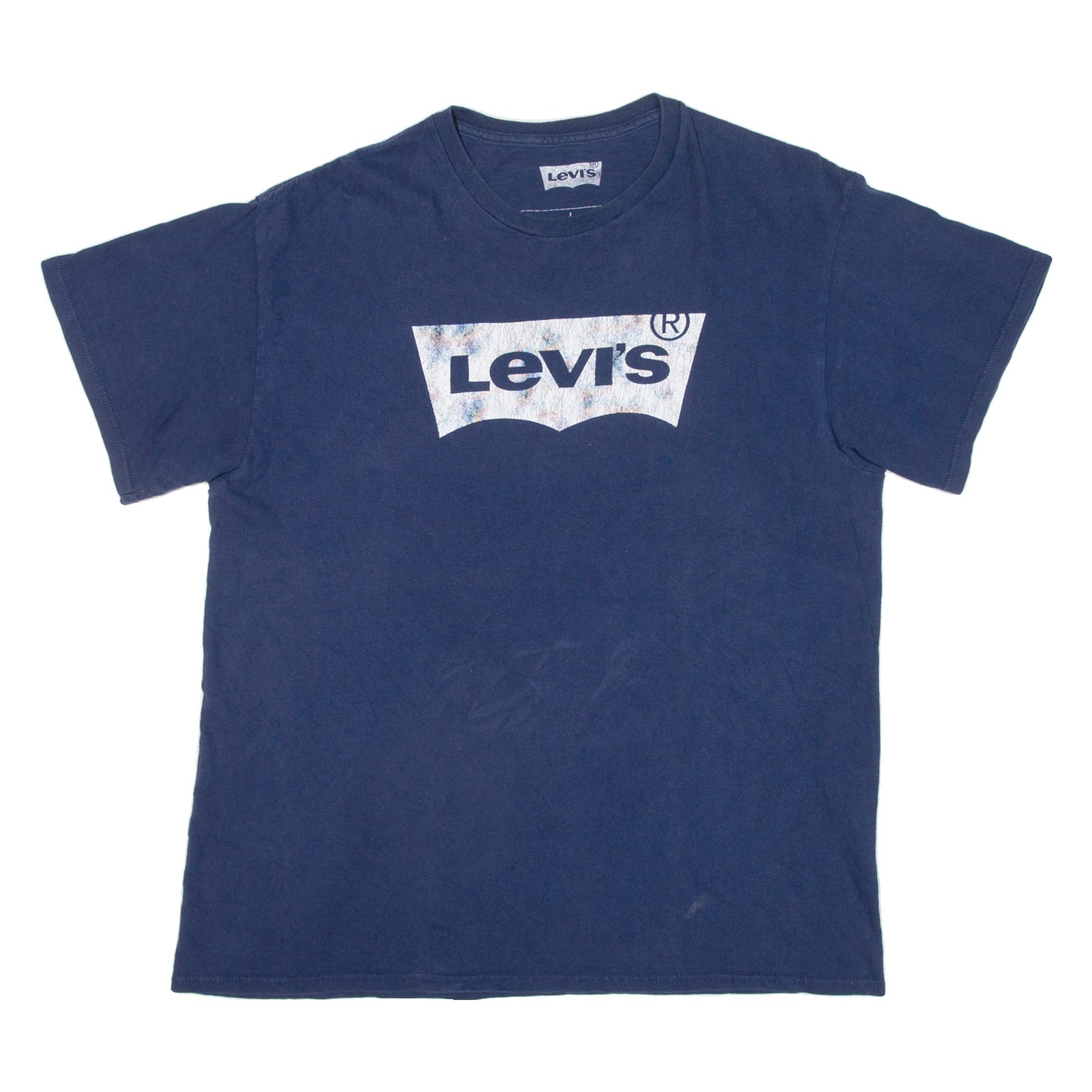 LEVI'S Mens T-Shirt Blue L Refurbished - N/A refurbished available on Cerqular