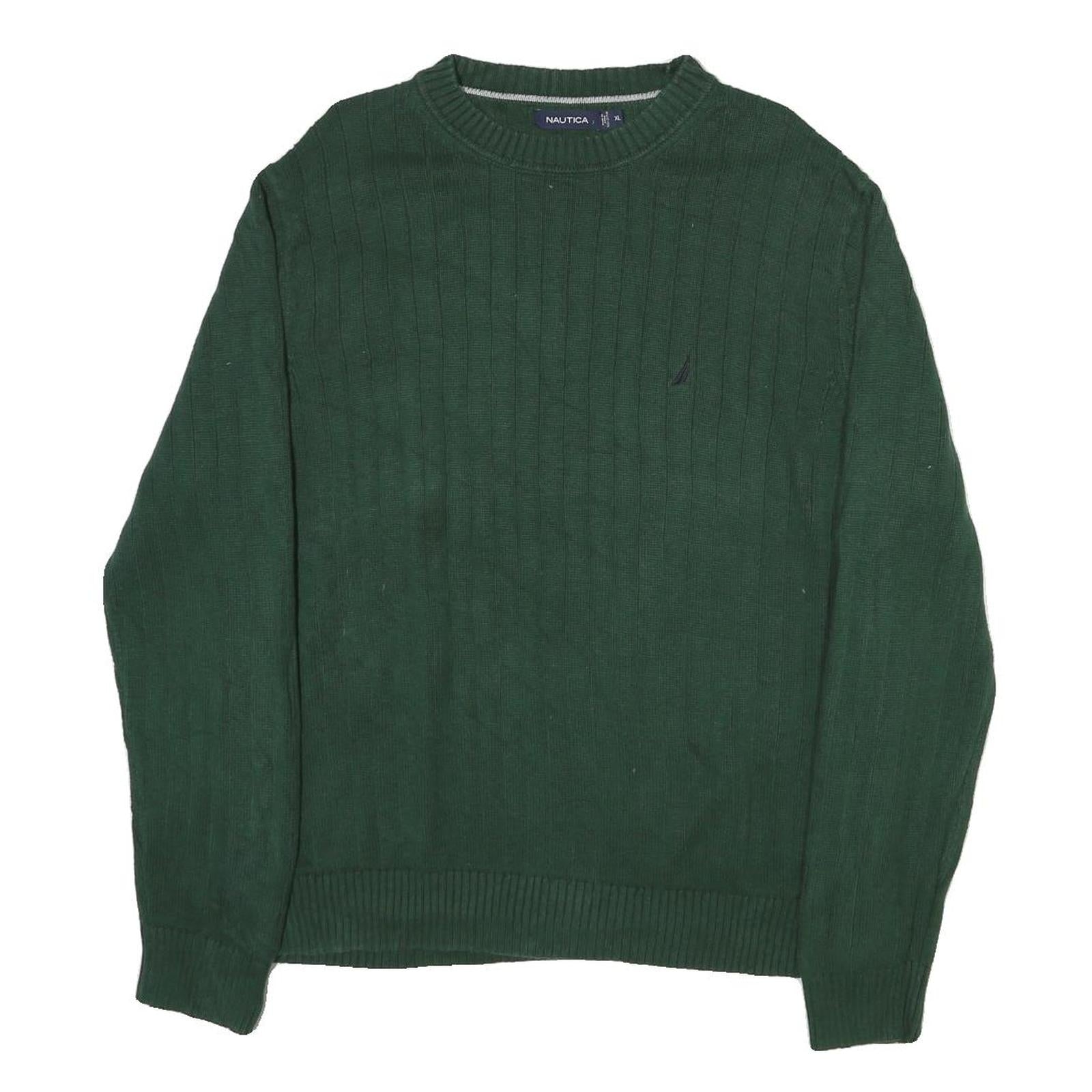 Buy NAUTICA Mens Green Patterned Jumper Crew Neck Basic Knit XL Cotton Blend Casual Refurbished - $32.49 NAUTICA Mens Green Patterned Jumper Crew Neck Basic Knit XL Cotton Blend Casual Refurbished - N/A refurbished available on Cerqular