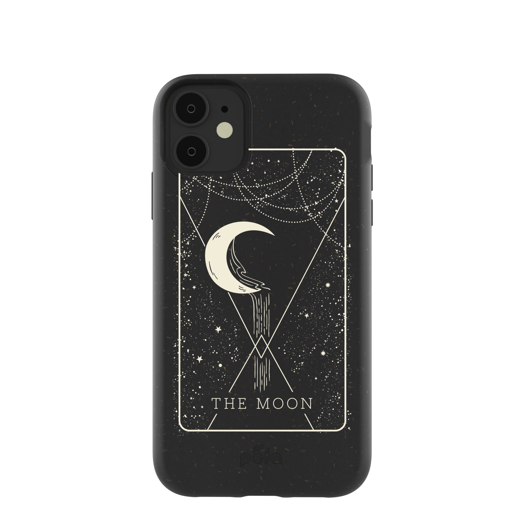 Black The Moon iPhone 11 Case Refurbished - Pela Case refurbished available on Cerqular