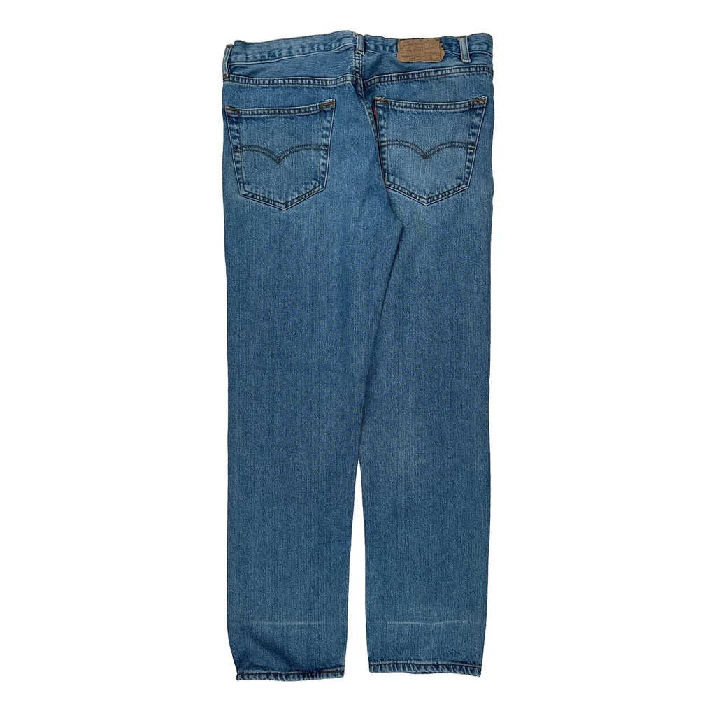 Buy 501 Levis Jeans - 34W 31L Blue Denim Refurbished - $46.89 501 Levis Jeans - 34W 31L Blue Denim Refurbished - Thrifted (note: this is a term often used to describe second- refurbished available on Cerqular