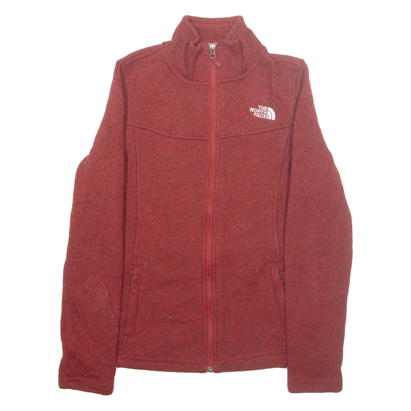 THE NORTH FACE Womens Fleece Jacket Red S Refurbished - N/A refurbished available on Cerqular