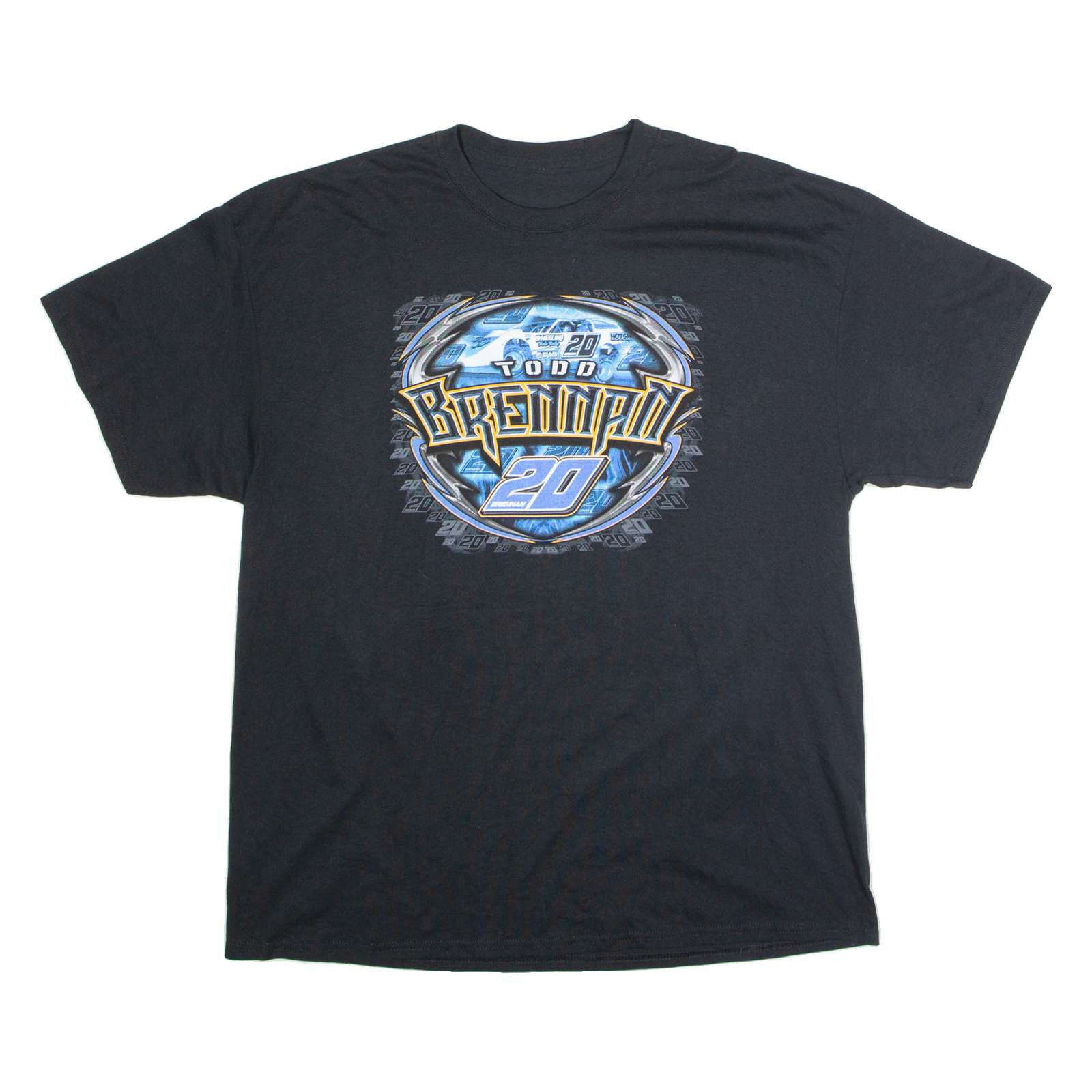 Buy Todd Brennan #20 Dirt Racing Mens T-Shirt Black USA Crew Neck XL Refurbished - $23.39 Todd Brennan #20 Dirt Racing Mens T-Shirt Black USA Crew Neck XL Refurbished - N/A refurbished available on Cerqular