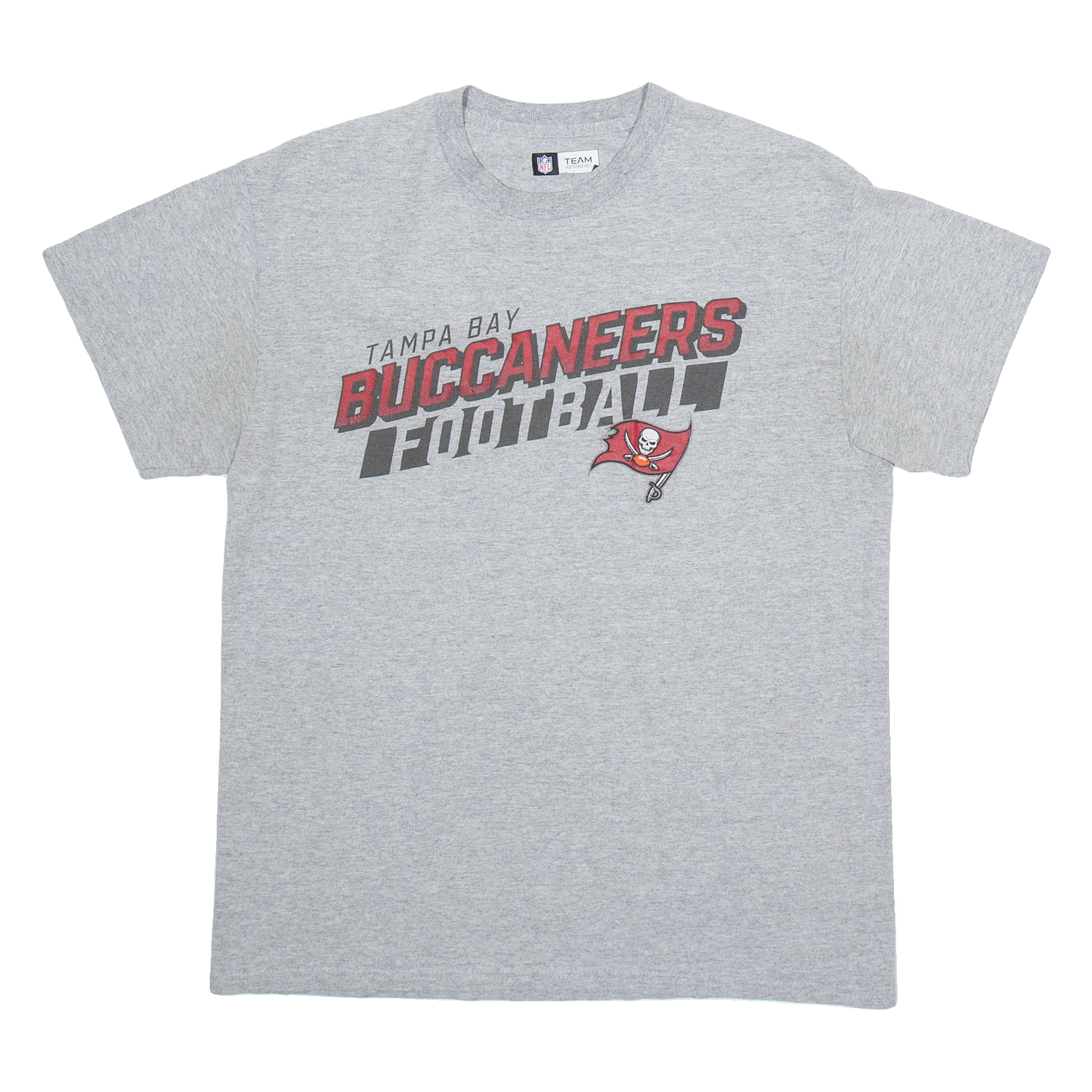 NFL Tampa Bay Buccaneers Mens T-Shirt Grey USA M Refurbished - N/A refurbished available on Cerqular