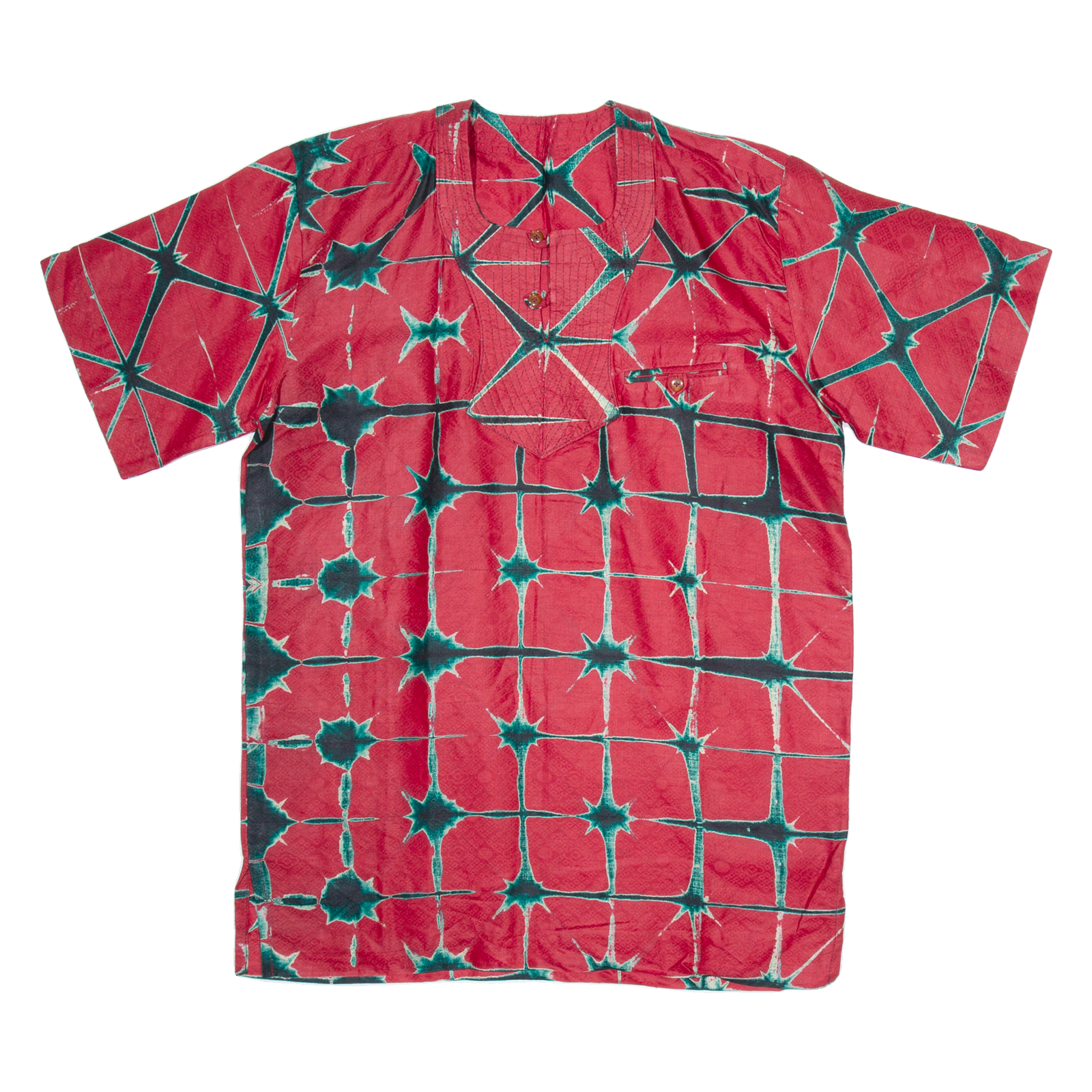 Womens Shirt Red Crazy Pattern M Refurbished - N/A refurbished available on Cerqular