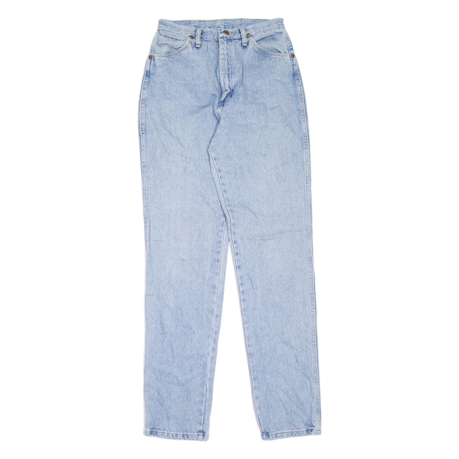 WRANGLER Womens Jeans Blue Regular Mom W26 L34 Refurbished - N/A refurbished available on Cerqular