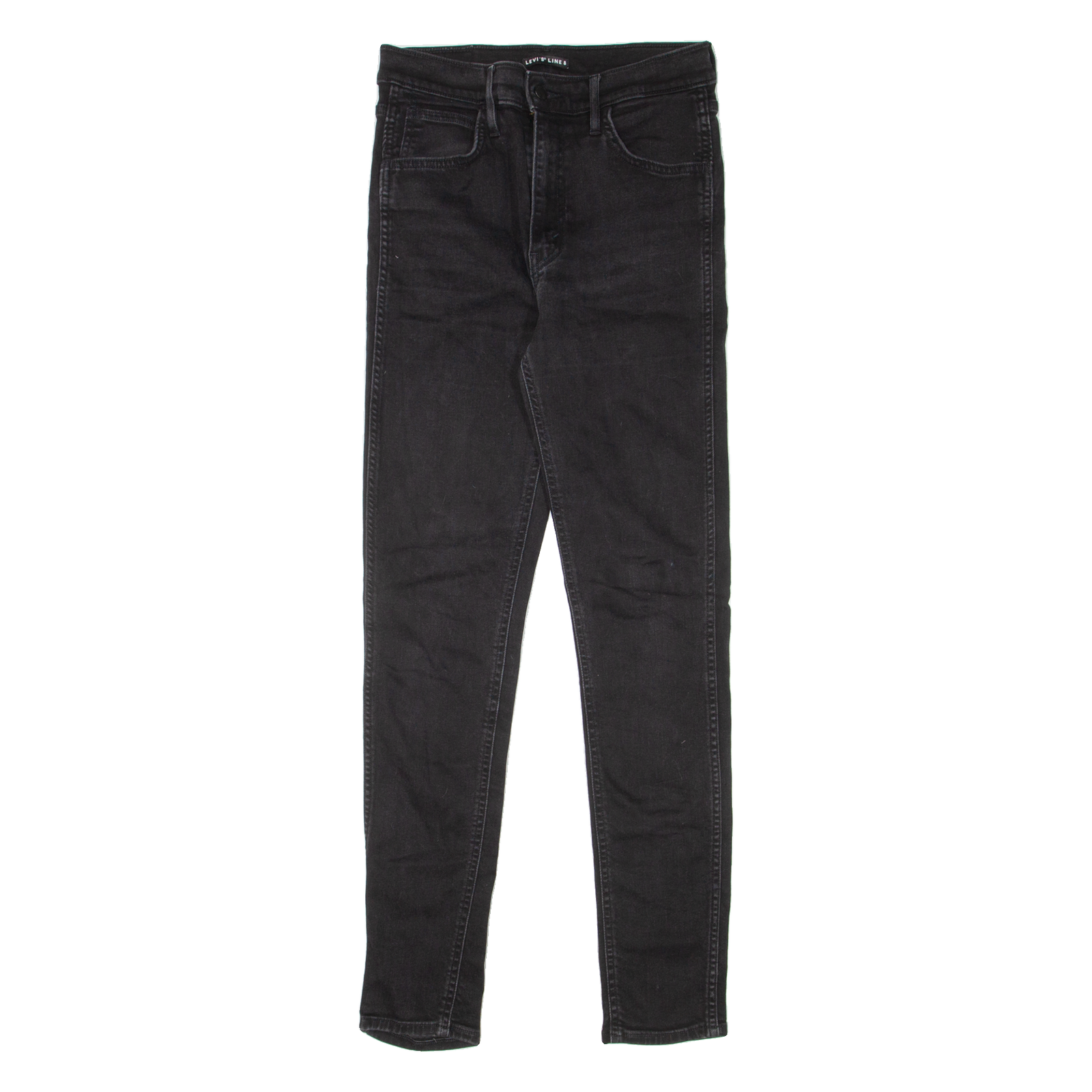 LEVI'S Line 8 Womens Jeans Black Slim Skinny W28 L30 Refurbished - N/A refurbished available on Cerqular