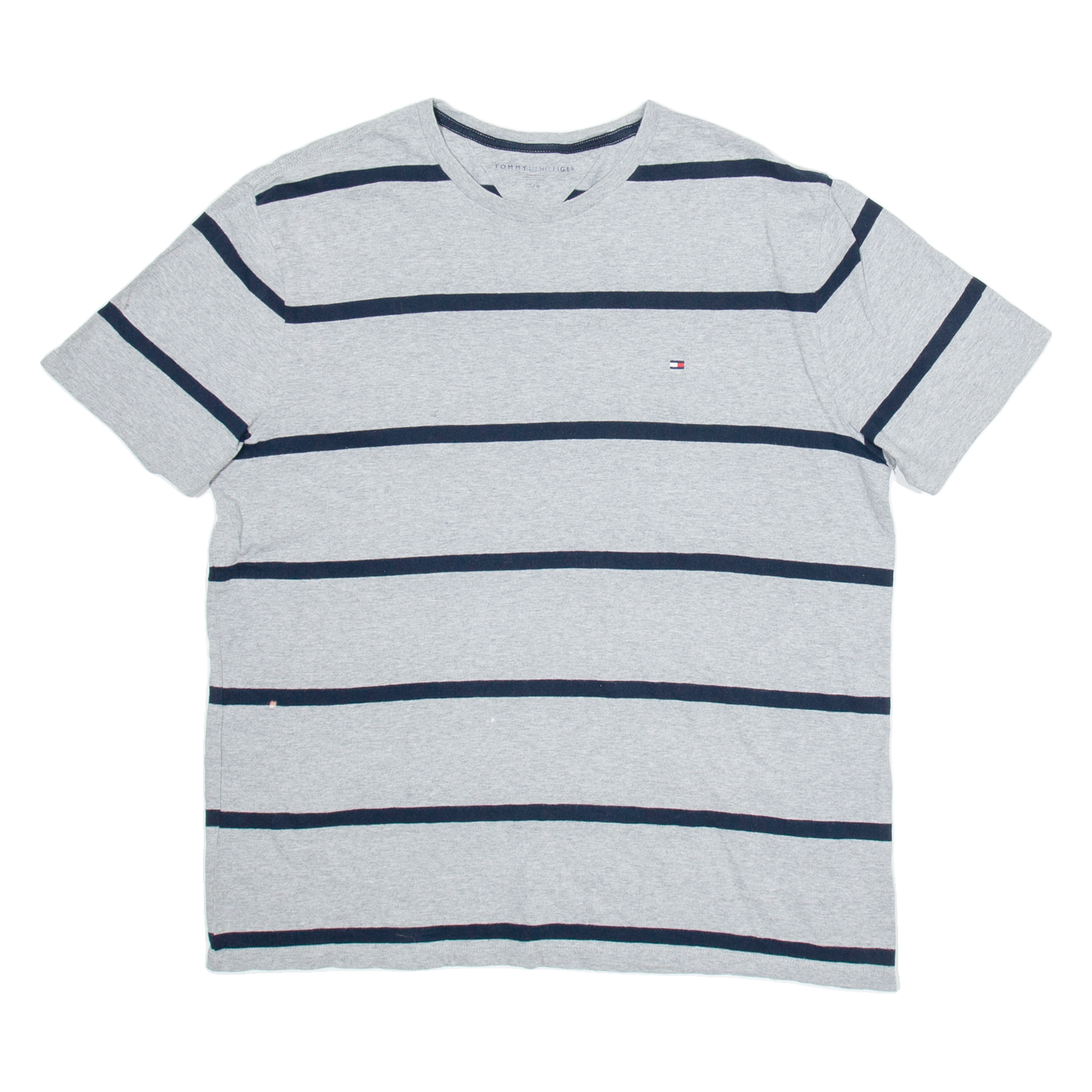 TOMMY HILFIGER Mens T-Shirt Grey L Refurbished - N/A refurbished available on Cerqular