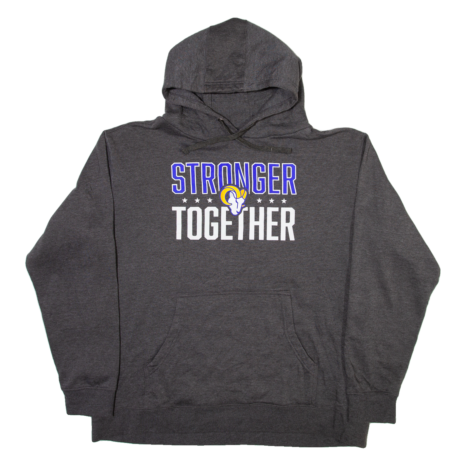 FANATICS Stronger Together Mens Grey Hoodie USA 2XL Refurbished - N/A refurbished available on Cerqular
