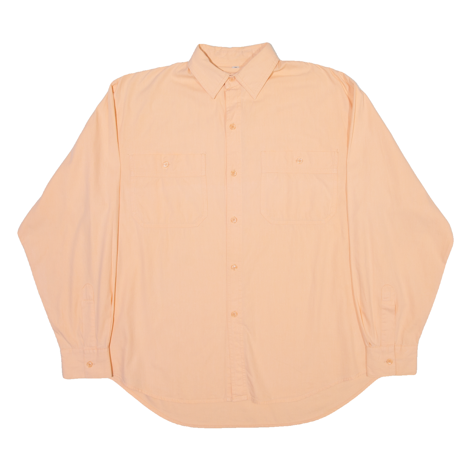 BOX Mens Plain Shirt Pink Long Sleeve M Refurbished - N/A refurbished available on Cerqular
